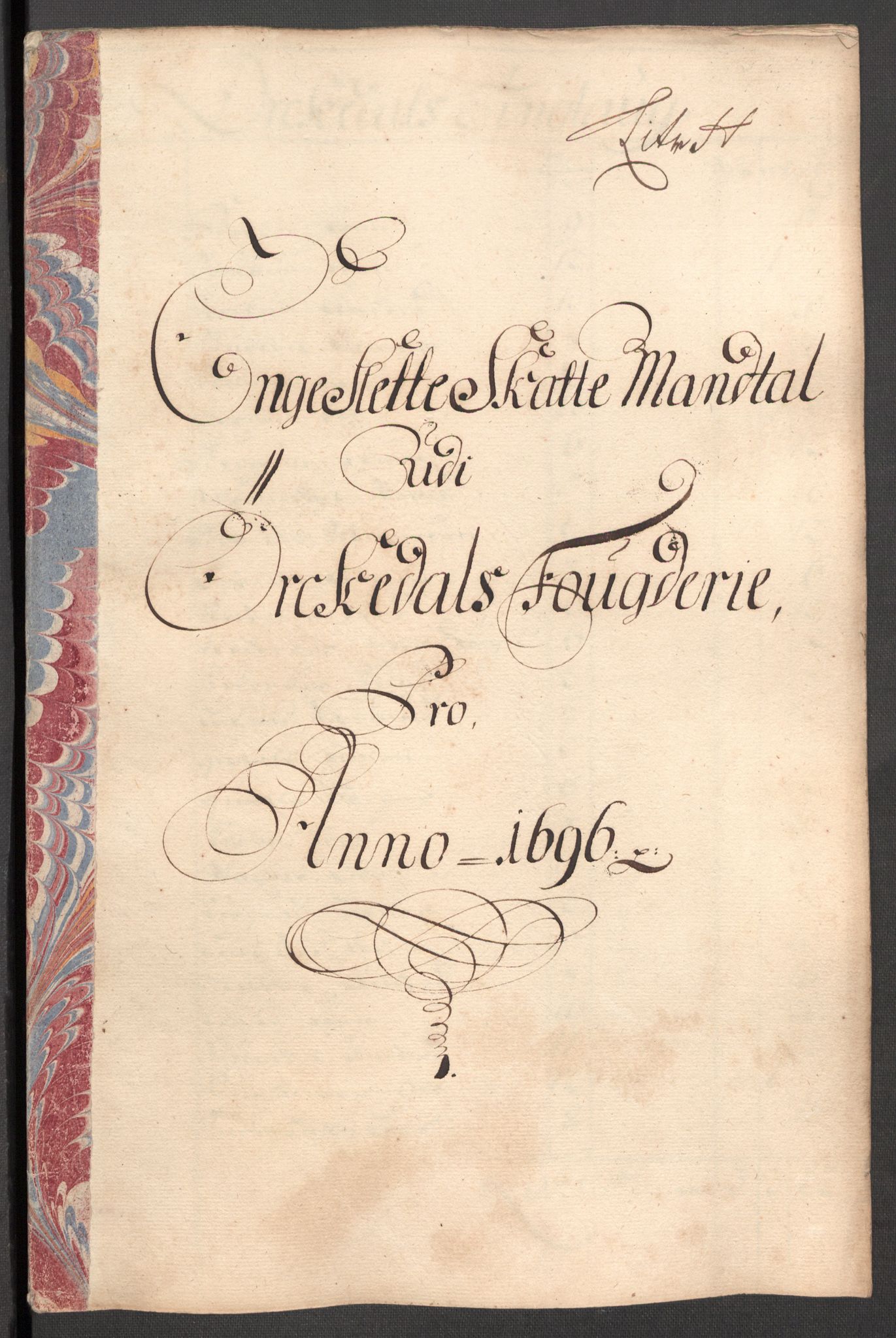 Rentekammeret inntil 1814, Reviderte regnskaper, Fogderegnskap, AV/RA-EA-4092/R60/L3946: Fogderegnskap Orkdal og Gauldal, 1696, p. 150