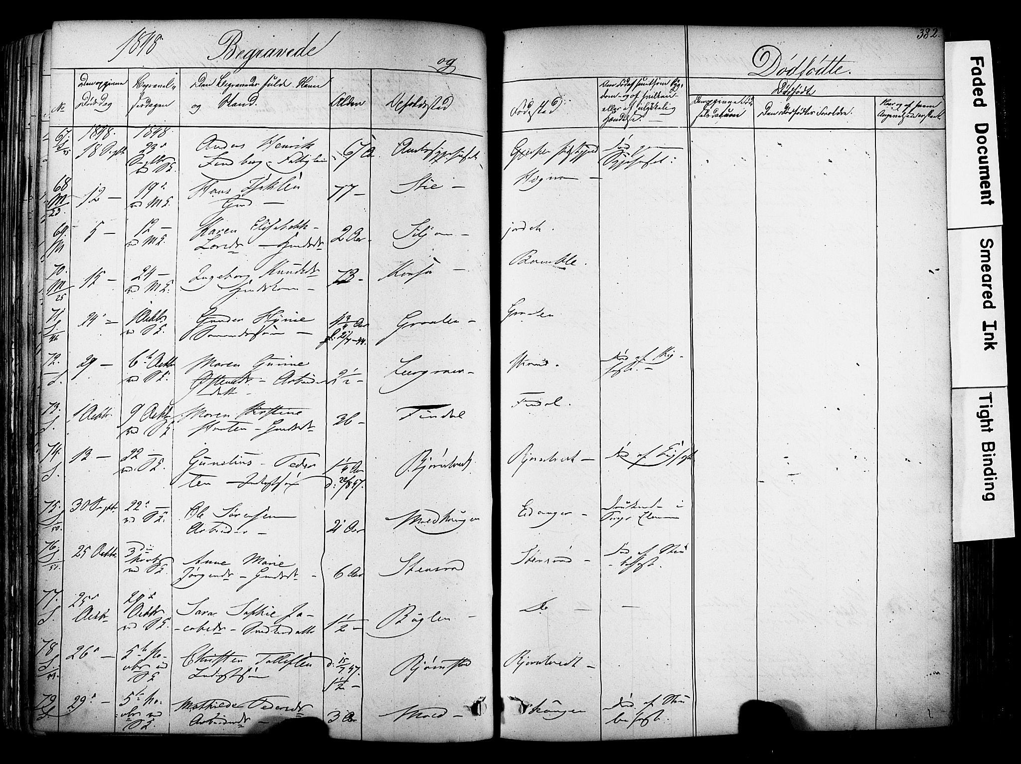 Solum kirkebøker, AV/SAKO-A-306/F/Fa/L0006: Parish register (official) no. I 6, 1844-1855, p. 382