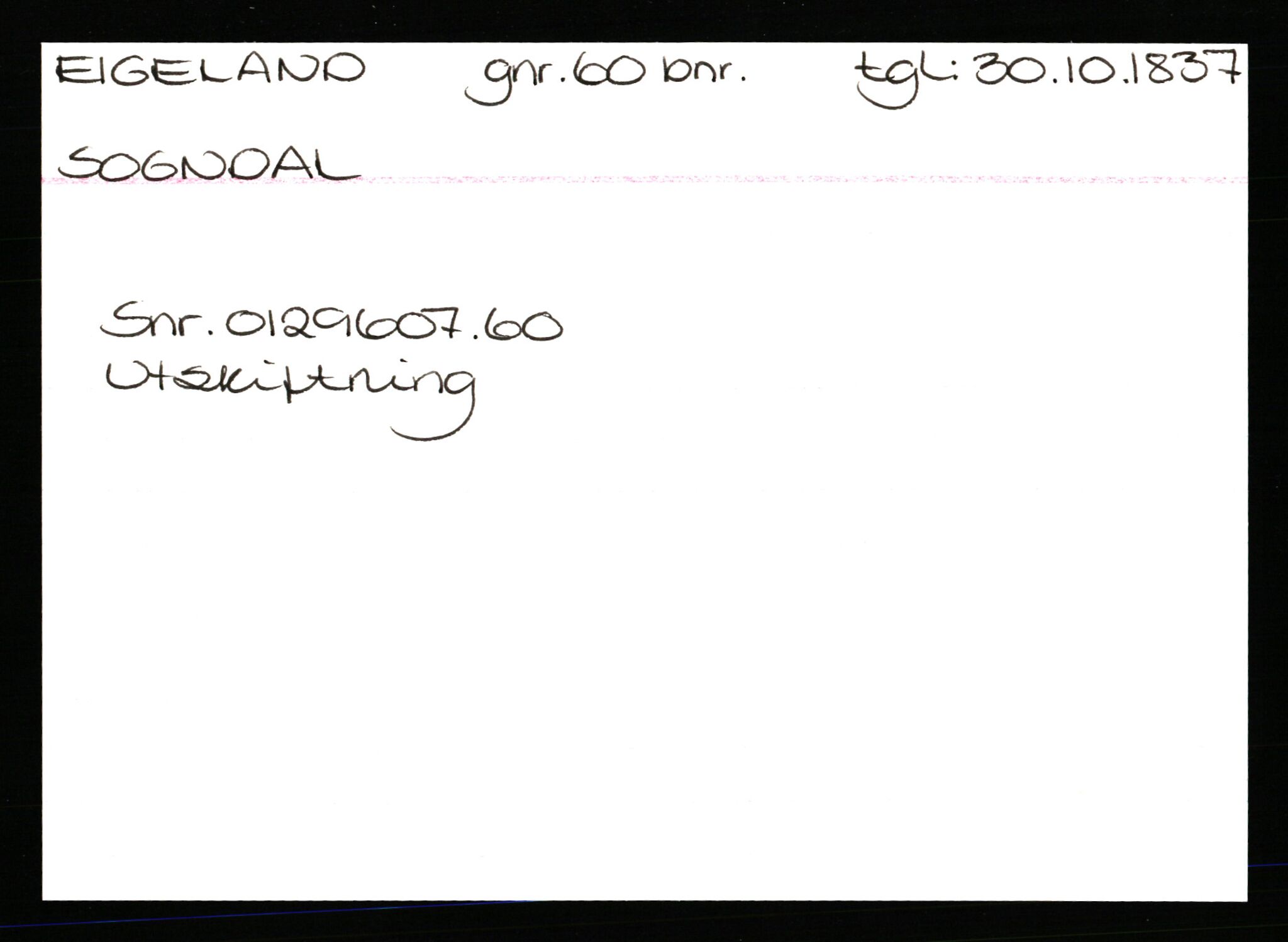 Statsarkivet i Stavanger, AV/SAST-A-101971/03/Y/Yk/L0008: Registerkort sortert etter gårdsnavn: Eig - Erlien, 1750-1930, p. 191