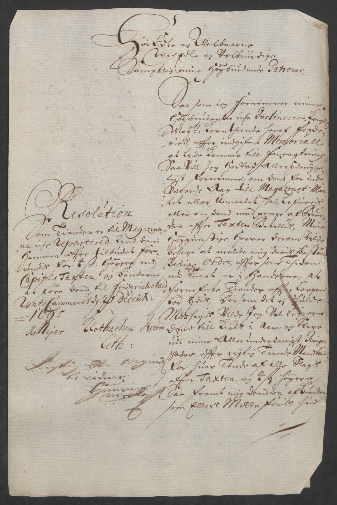 Rentekammeret inntil 1814, Reviderte regnskaper, Fogderegnskap, RA/EA-4092/R01/L0012: Fogderegnskap Idd og Marker, 1694-1695, p. 221