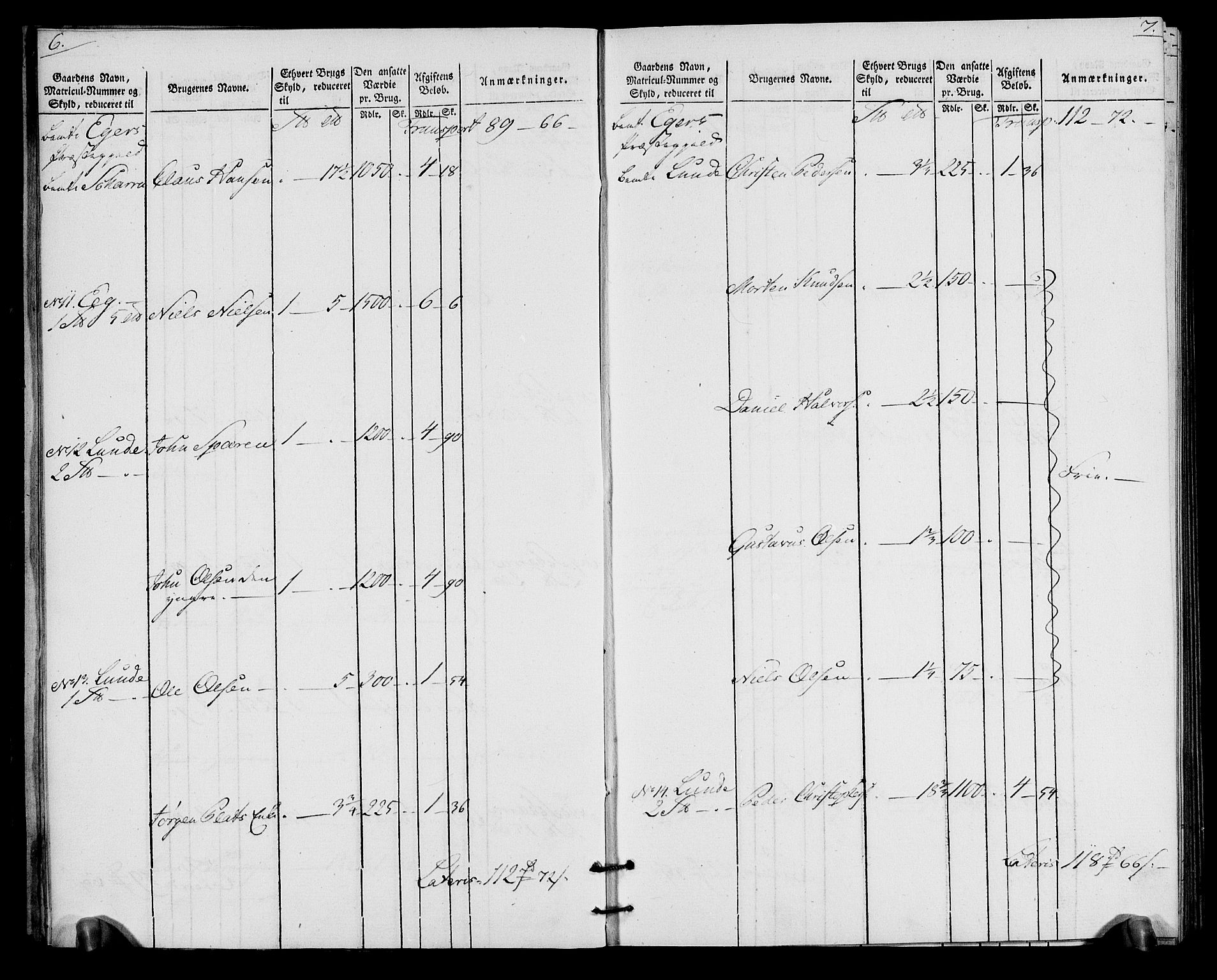 Rentekammeret inntil 1814, Realistisk ordnet avdeling, AV/RA-EA-4070/N/Ne/Nea/L0065: Buskerud fogderi. Oppebørselsregister for Eiker, Modum og Sigdal prestegjeld, 1803-1804, p. 7