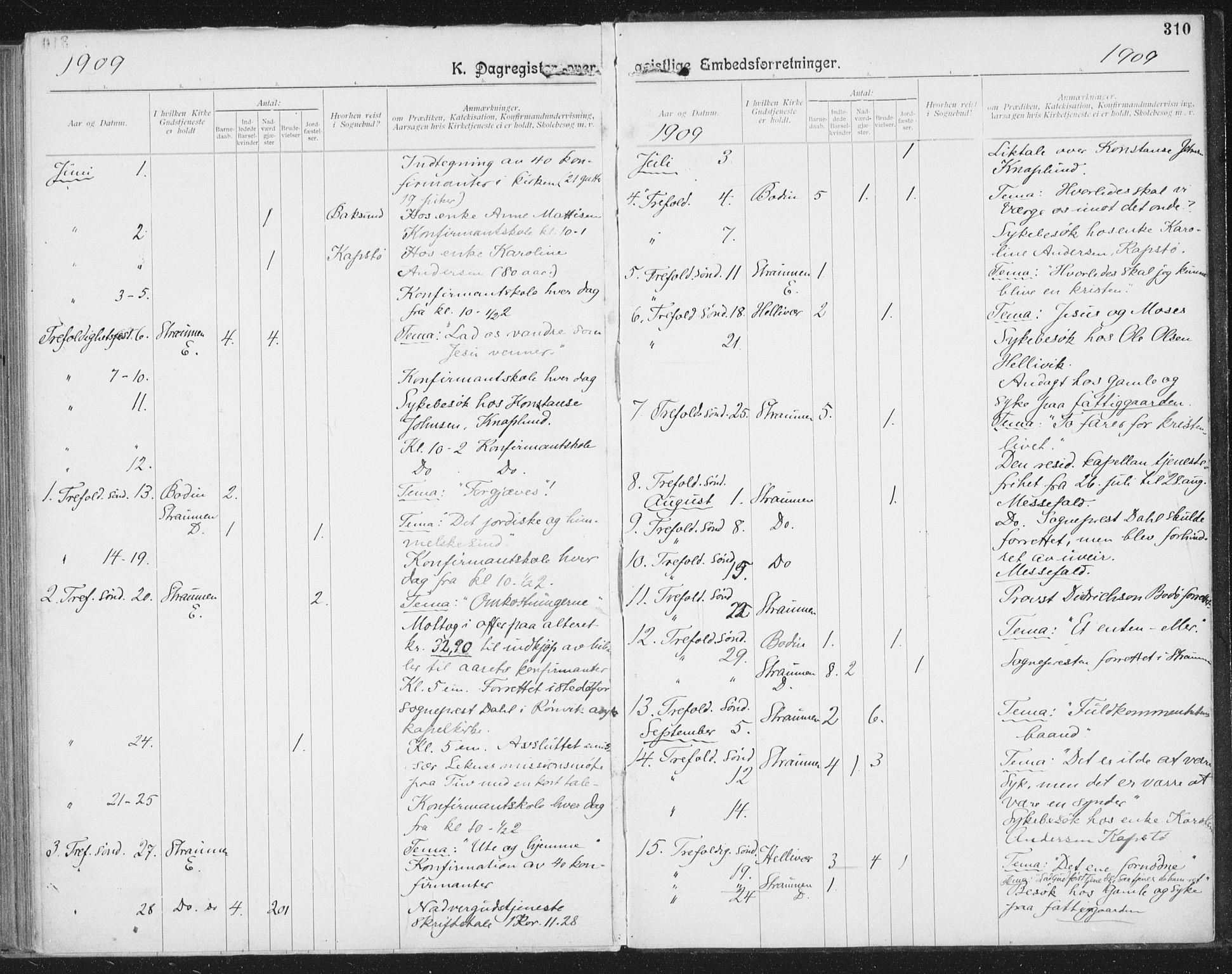 Ministerialprotokoller, klokkerbøker og fødselsregistre - Nordland, AV/SAT-A-1459/804/L0081: Parish register (official) no. 804A02, 1901-1915, p. 310