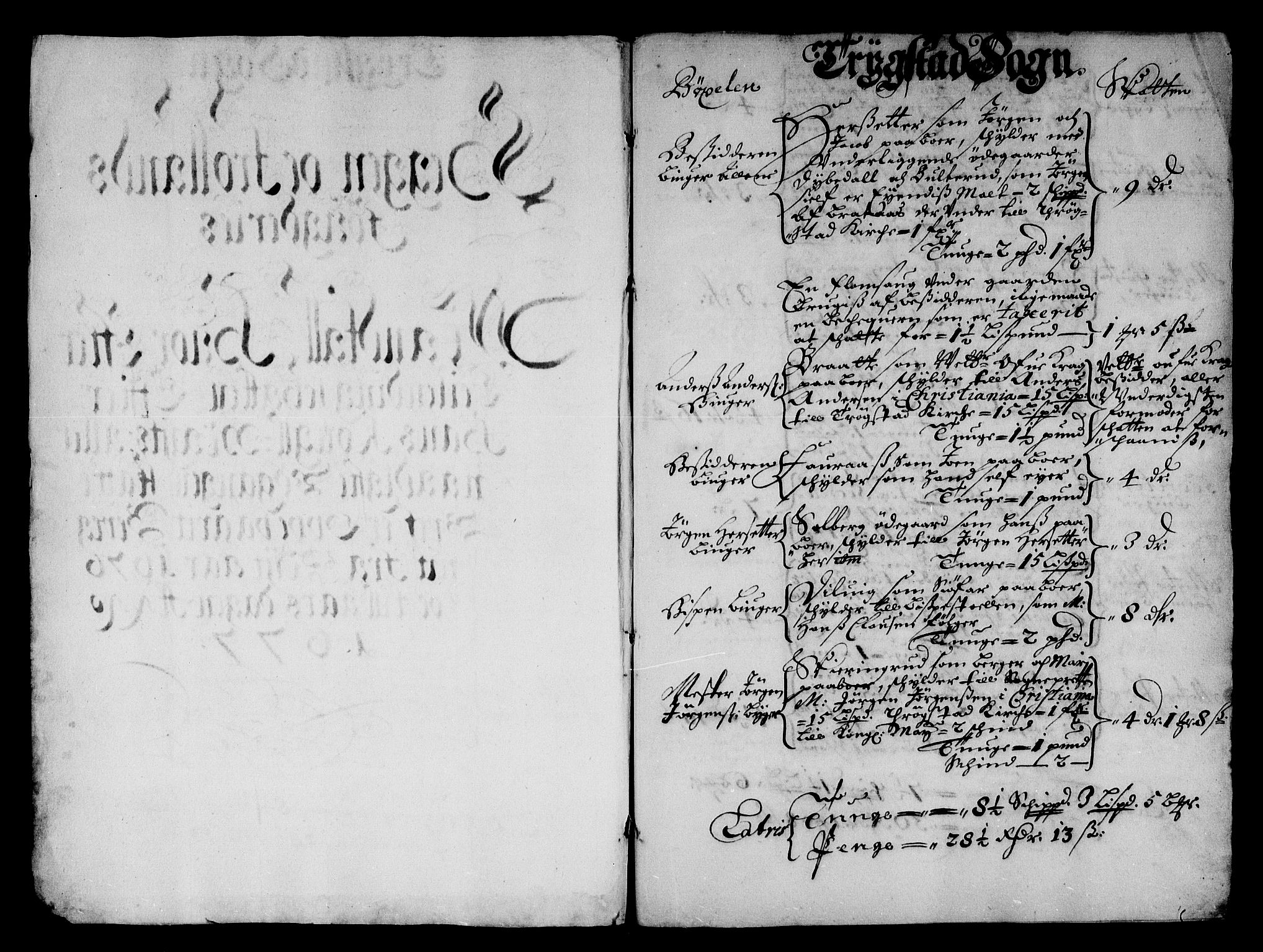 Rentekammeret inntil 1814, Reviderte regnskaper, Stiftamtstueregnskaper, Landkommissariatet på Akershus og Akershus stiftamt, AV/RA-EA-5869/R/Rb/L0117: Akershus stiftamt, 1676