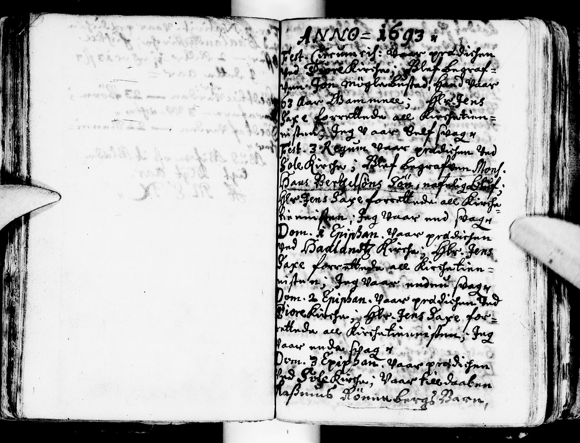 Håland sokneprestkontor, SAST/A-101802/001/30BA/L0001: Parish register (official) no. A 1, 1671-1722