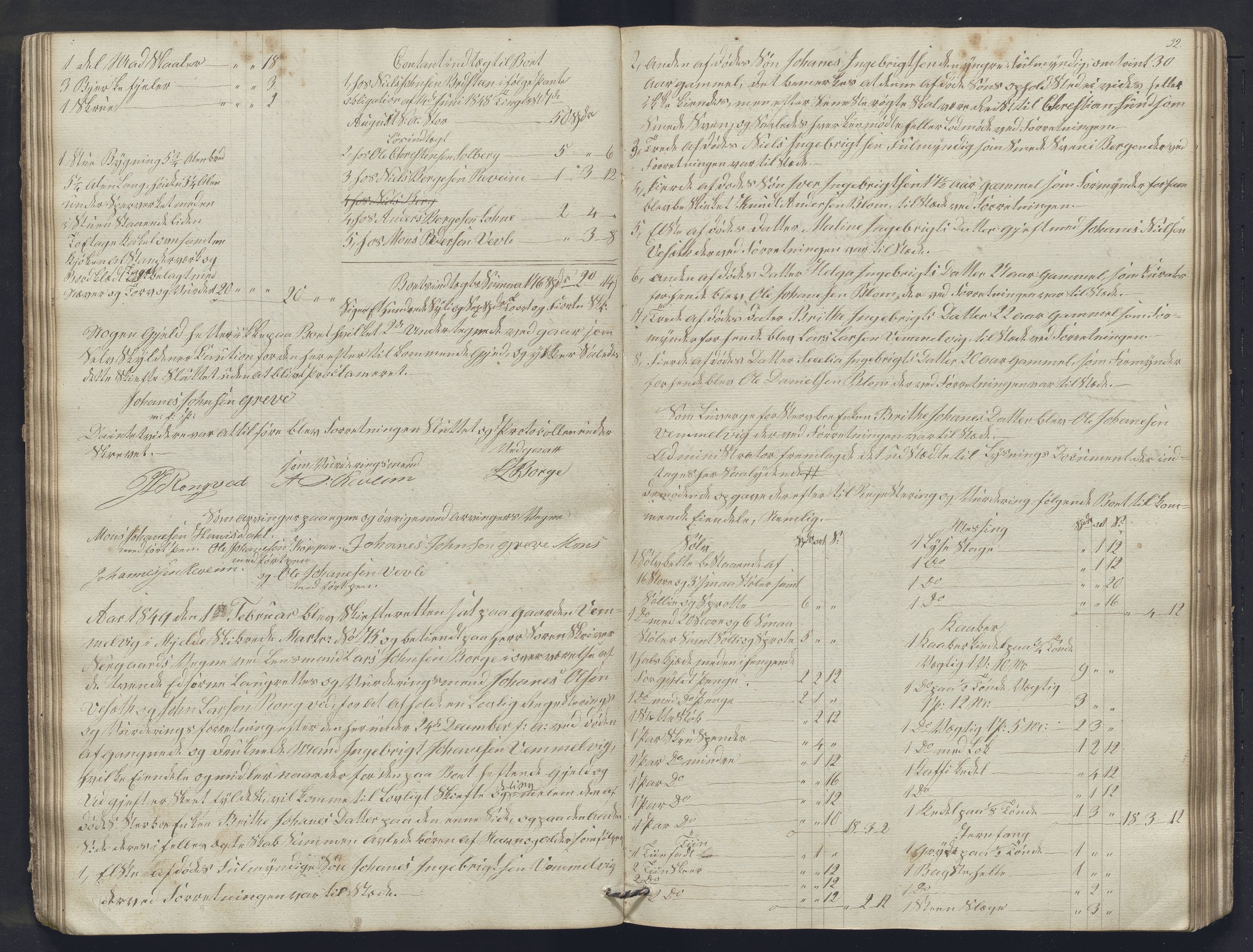 Nordhordland sorenskrivar, AV/SAB-A-2901/1/H/Hb/L0022: Registreringsprotokollar, 1846-1851, p. 32