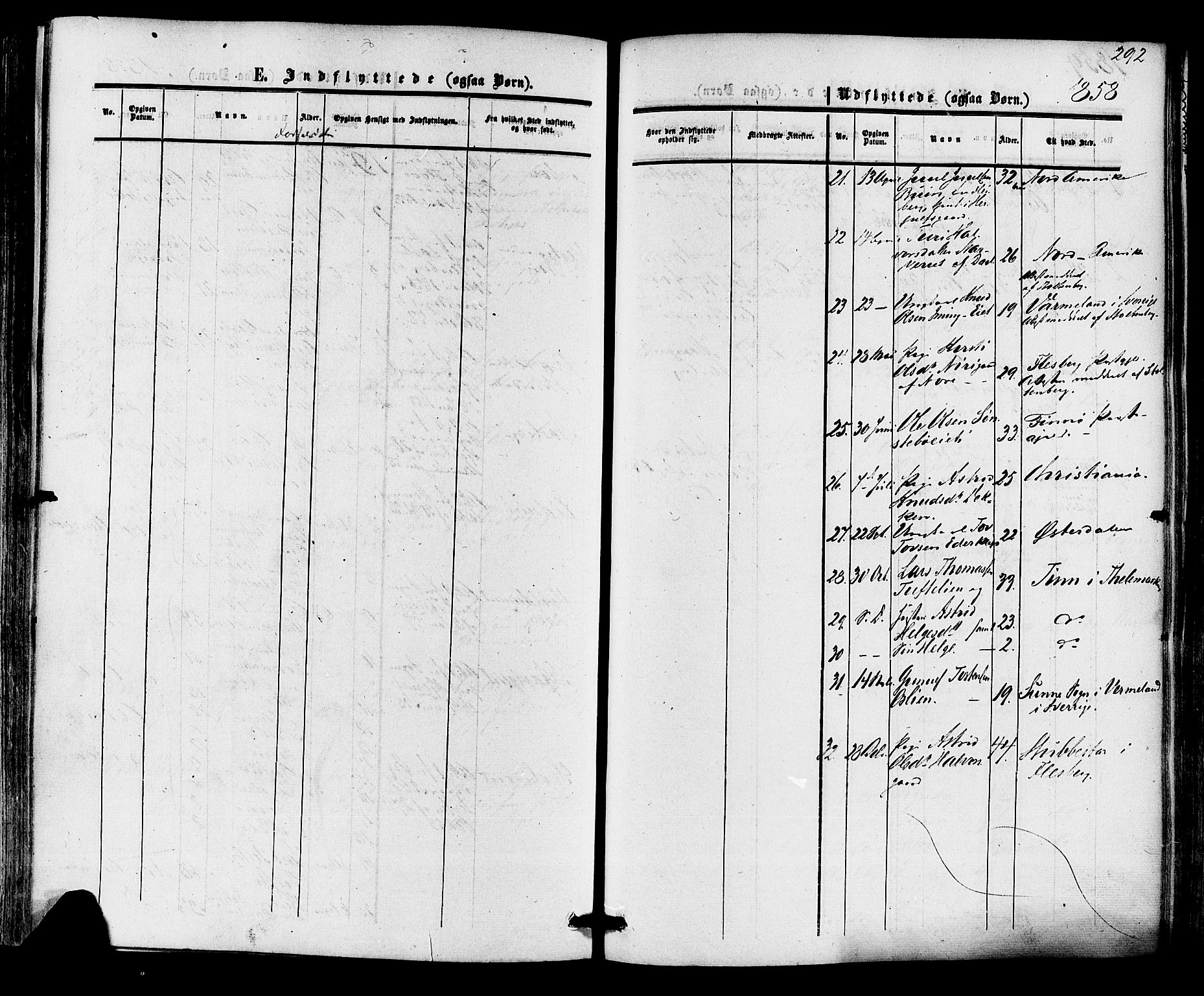 Nore kirkebøker, SAKO/A-238/F/Fa/L0003: Parish register (official) no. I 3, 1858-1866, p. 292