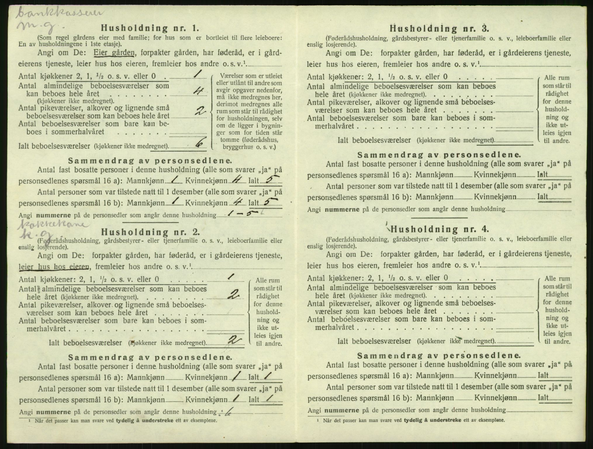 SAT, 1920 census for Bolsøy, 1920, p. 518