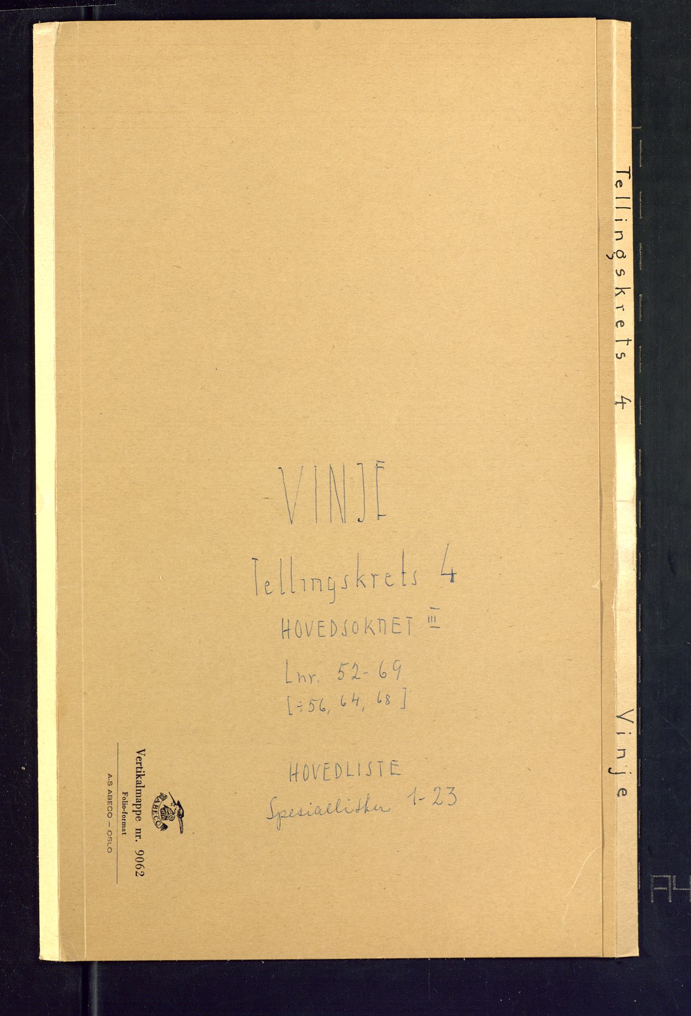 SAKO, 1875 census for 0834P Vinje, 1875, p. 13