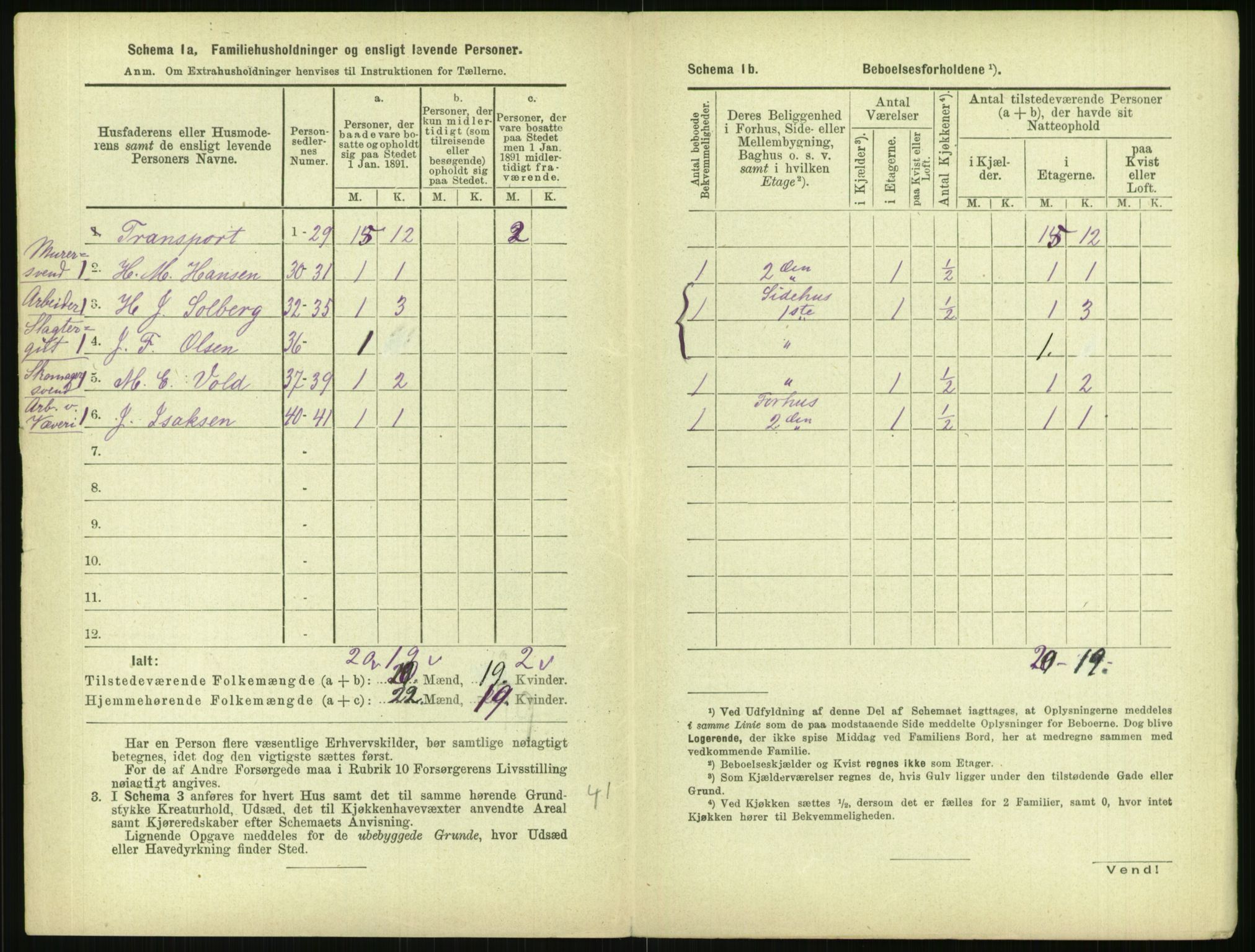 RA, 1891 census for 0301 Kristiania, 1891, p. 145274