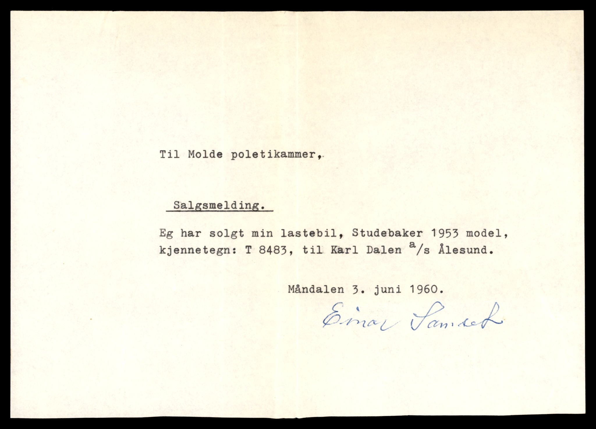 Møre og Romsdal vegkontor - Ålesund trafikkstasjon, AV/SAT-A-4099/F/Fe/L0036: Registreringskort for kjøretøy T 12831 - T 13030, 1927-1998, p. 335