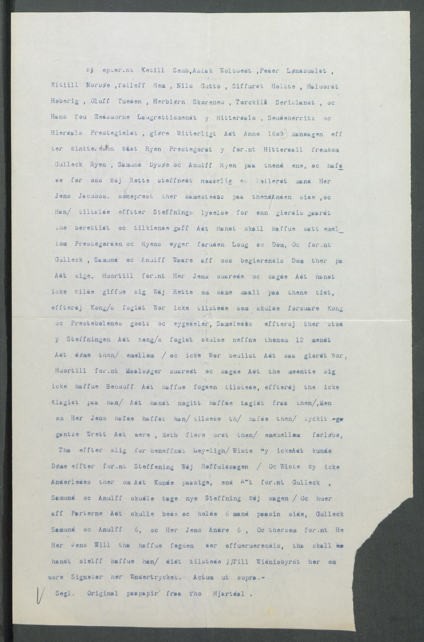 Riksarkivets diplomsamling, AV/RA-EA-5965/F02/L0112: Dokumenter, 1603, p. 80