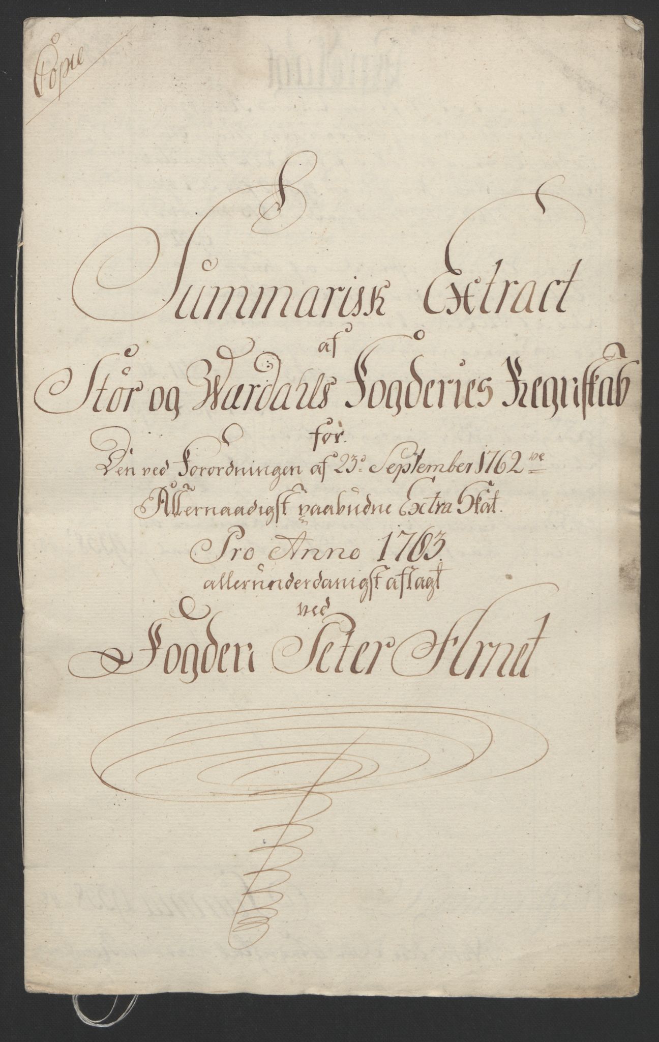 Rentekammeret inntil 1814, Reviderte regnskaper, Fogderegnskap, RA/EA-4092/R62/L4303: Ekstraskatten Stjørdal og Verdal, 1762-1763, p. 49