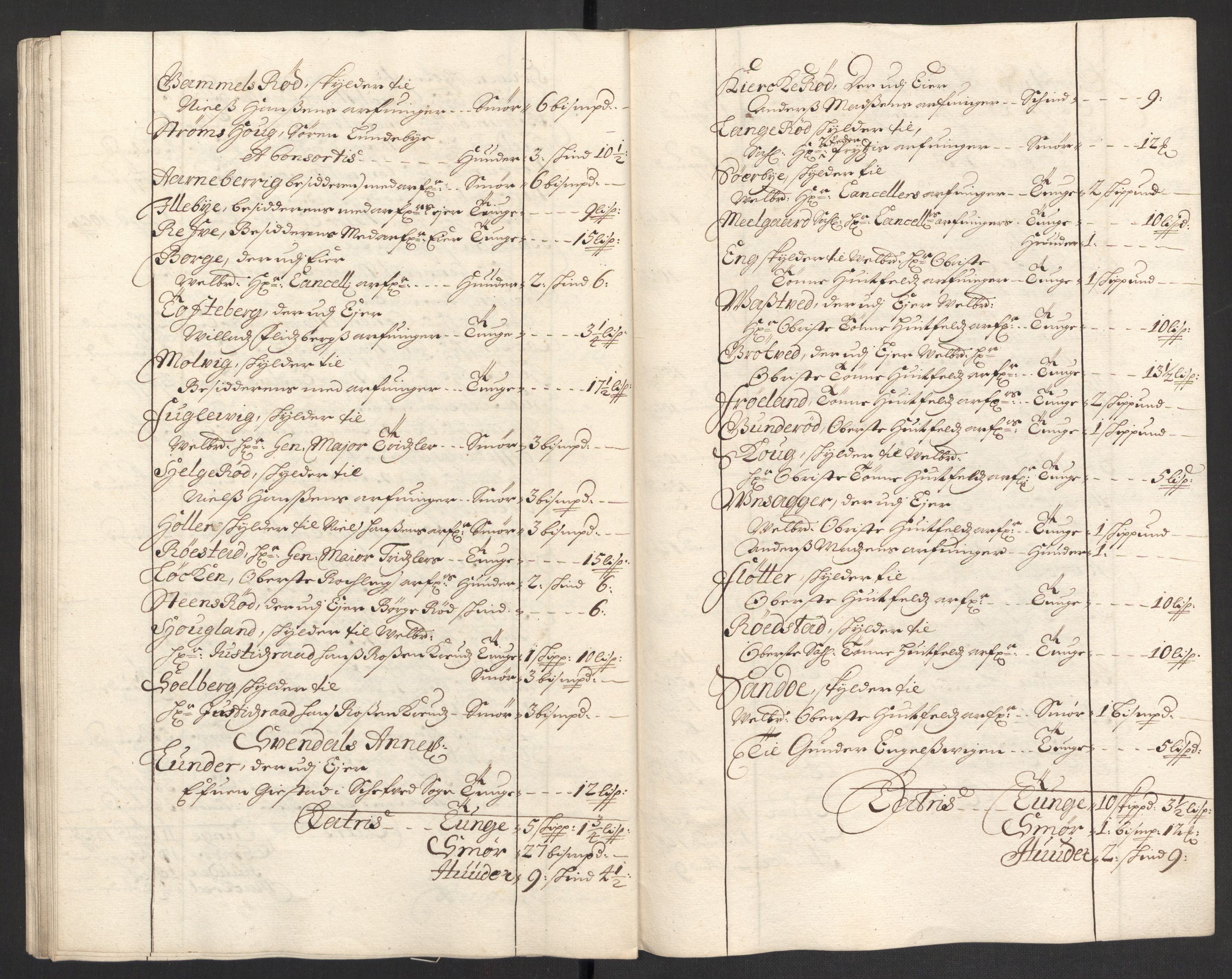 Rentekammeret inntil 1814, Reviderte regnskaper, Fogderegnskap, AV/RA-EA-4092/R04/L0125: Fogderegnskap Moss, Onsøy, Tune, Veme og Åbygge, 1697, p. 63