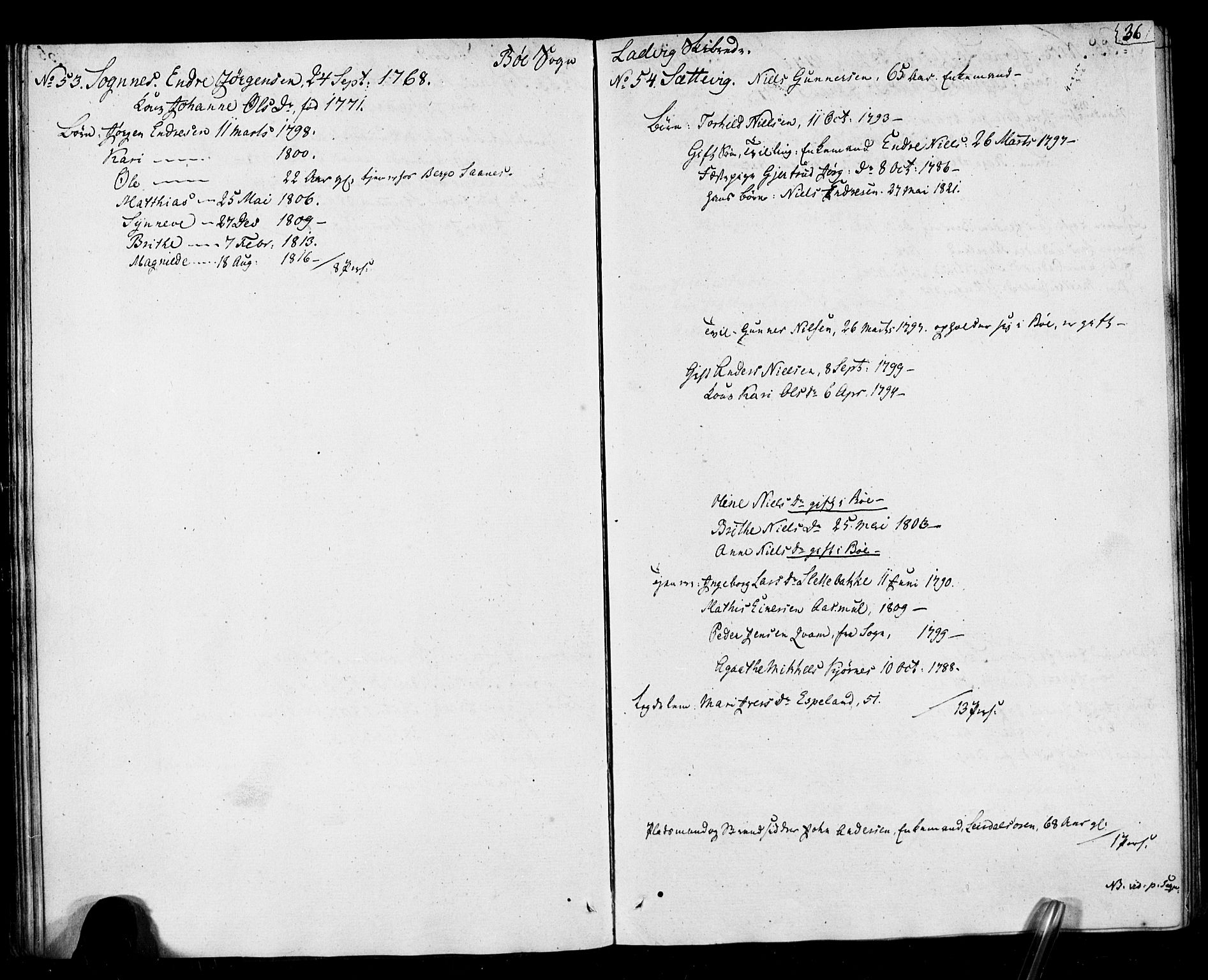 , Census 1825 for Lavik, 1825, p. 37