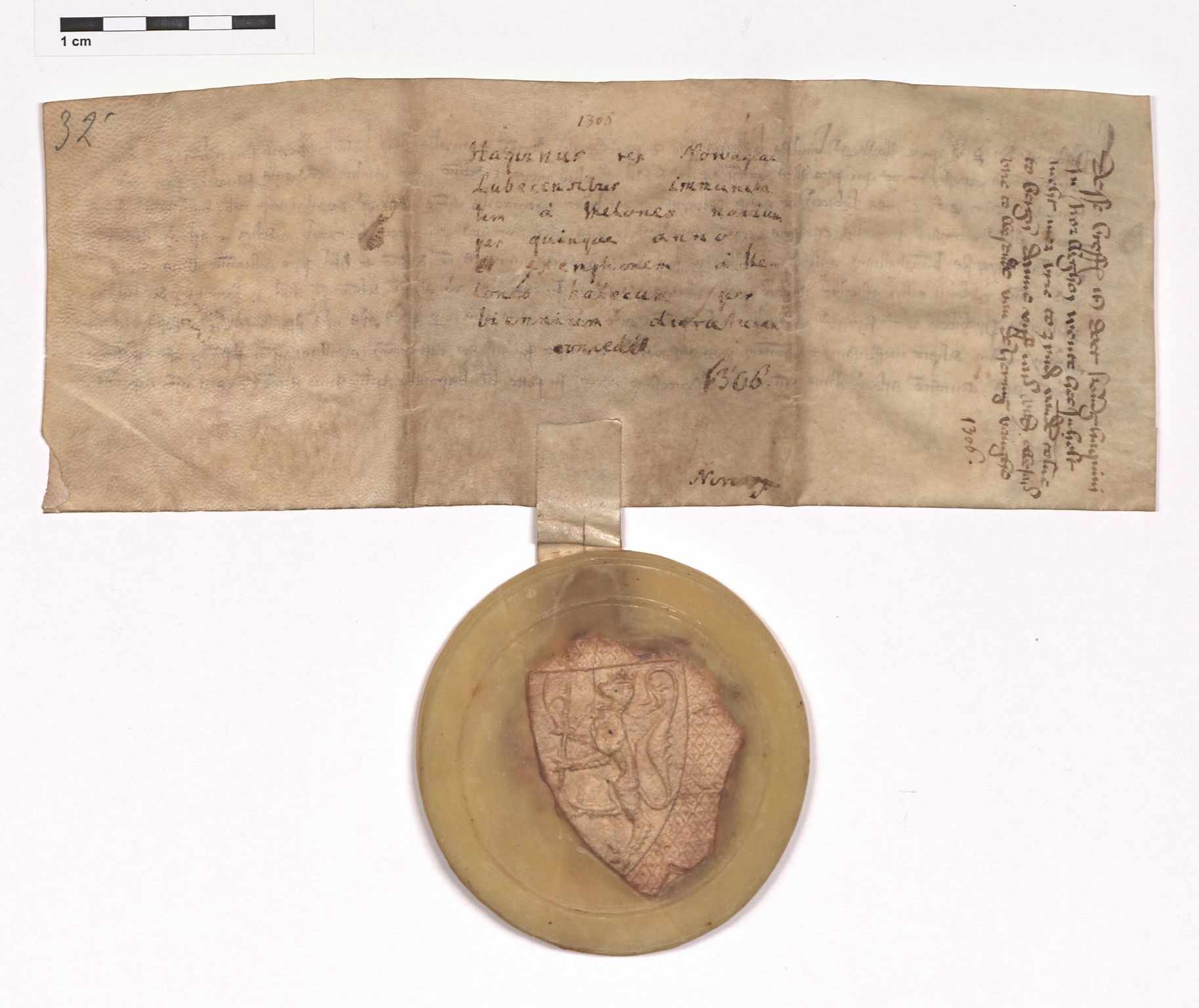 07.1 Urkunden, 3 Auswärtige Beziehungen (Externa), AHL/-/21: Norwegen (Norvagica); Kontor zu Bergen, 1247-1747, p. 270