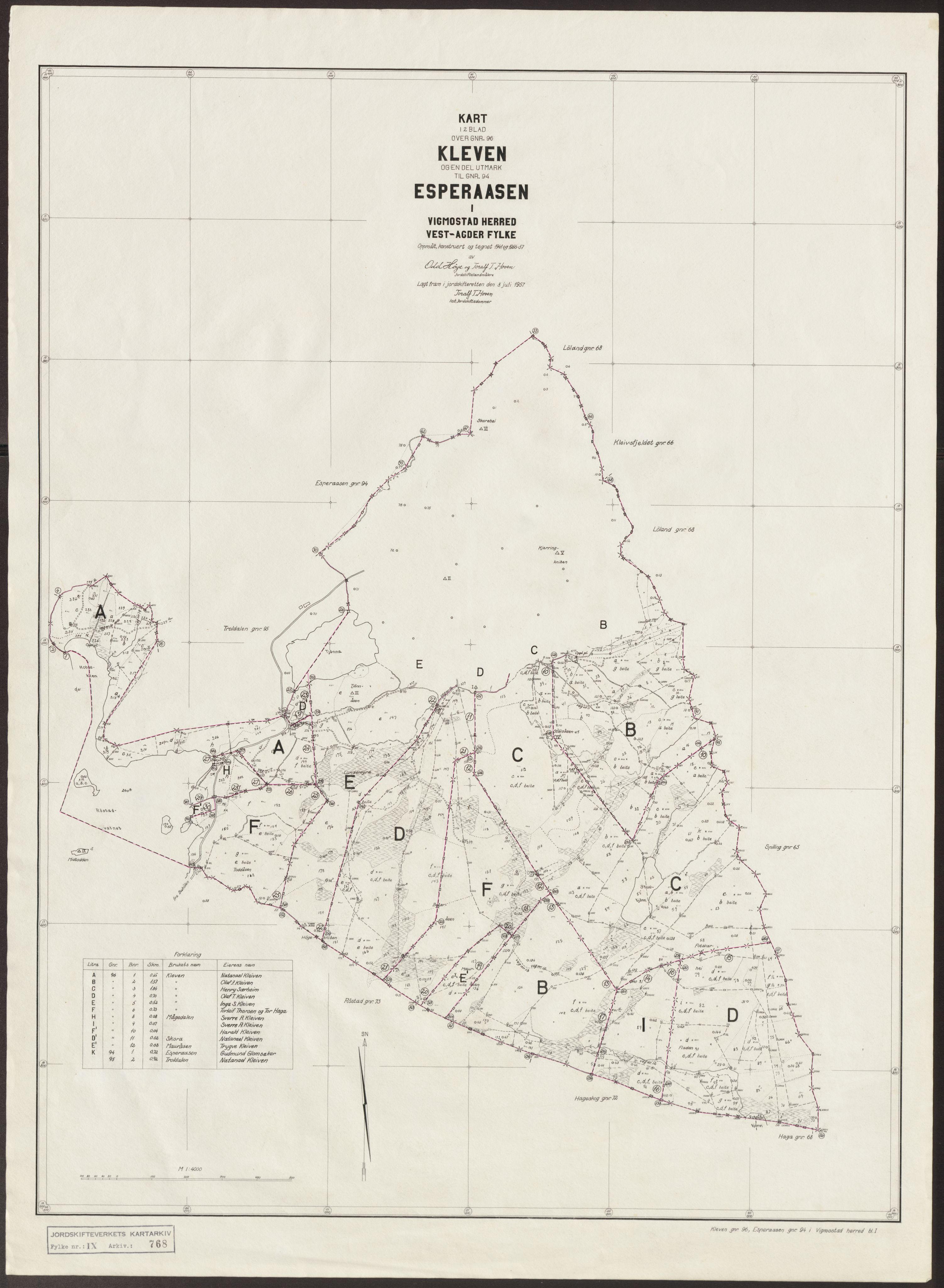 Jordskifteverkets kartarkiv, AV/RA-S-3929/T, 1859-1988, p. 967