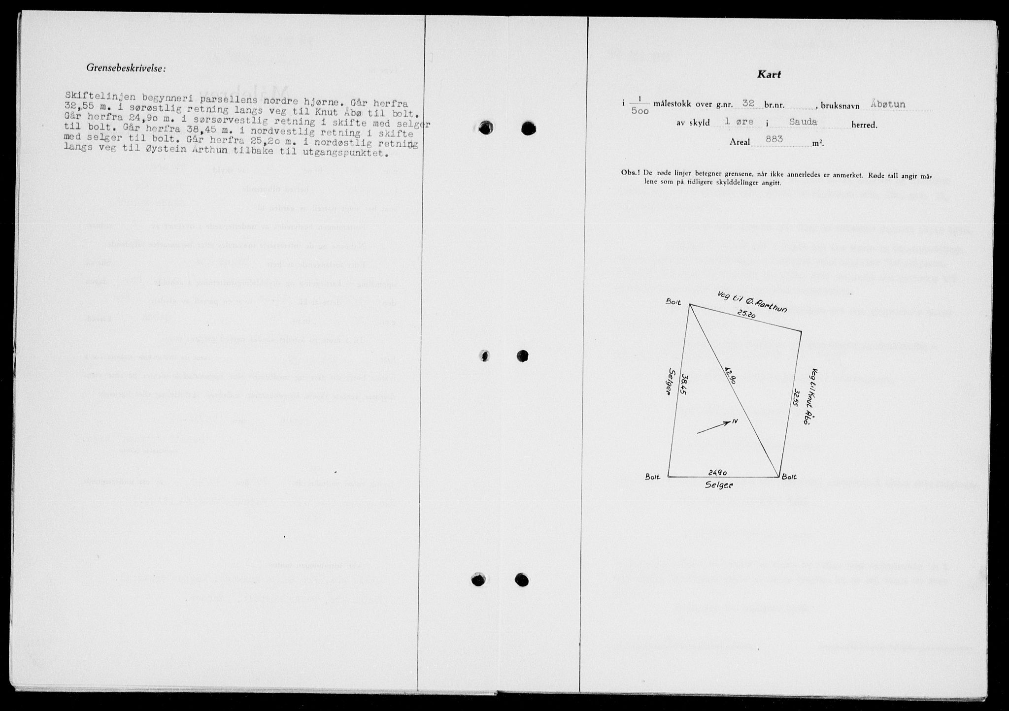 Ryfylke tingrett, SAST/A-100055/001/II/IIB/L0135: Mortgage book no. 114, 1956-1957, Diary no: : 2384/1956