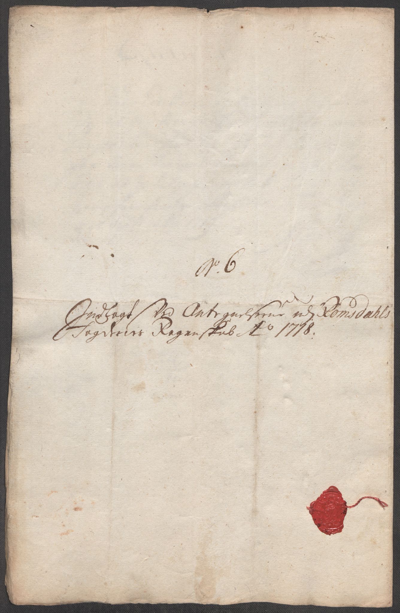 Rentekammeret inntil 1814, Reviderte regnskaper, Fogderegnskap, AV/RA-EA-4092/R55/L3665: Fogderegnskap Romsdal, 1718, p. 263