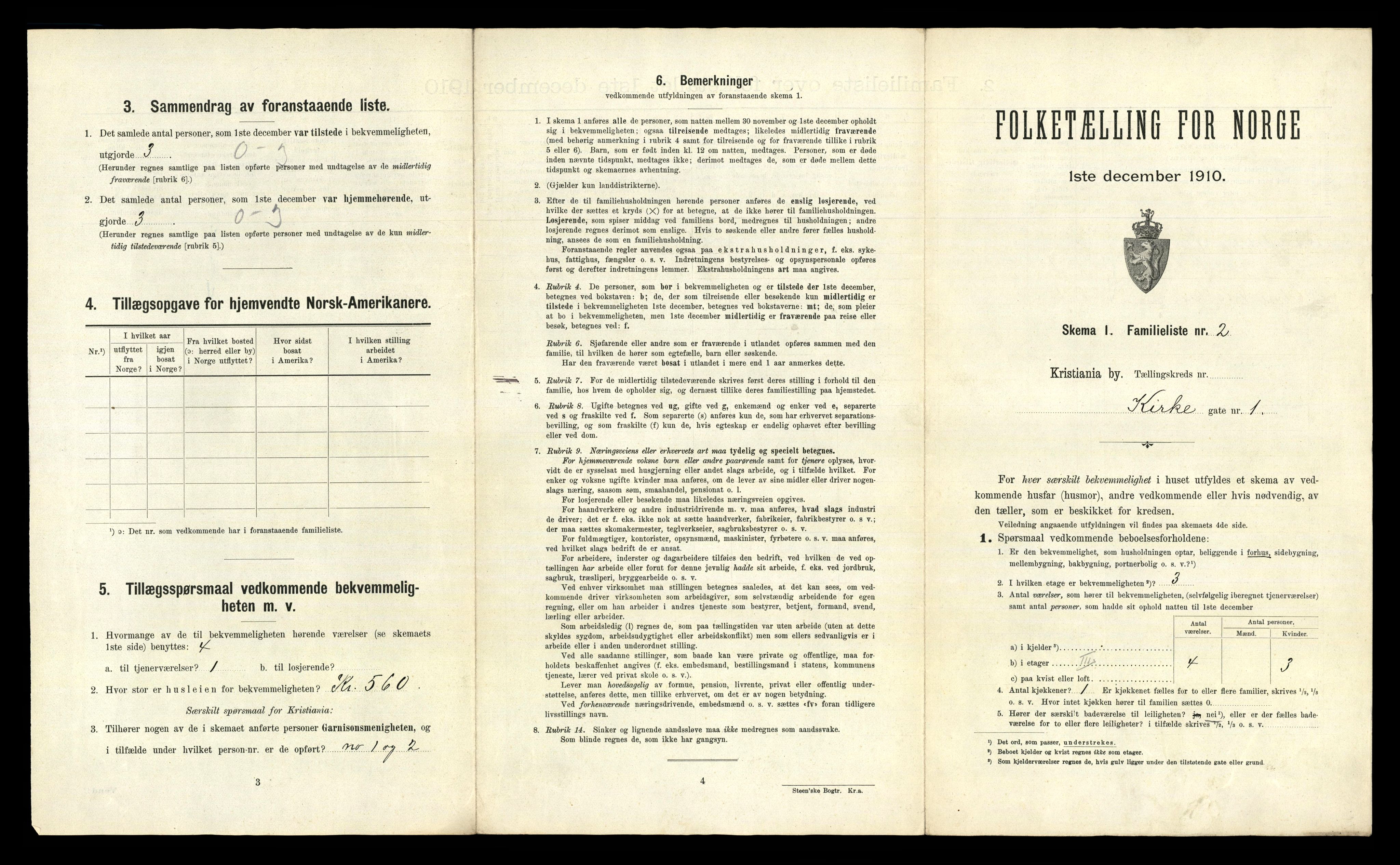 RA, 1910 census for Kristiania, 1910, p. 48445