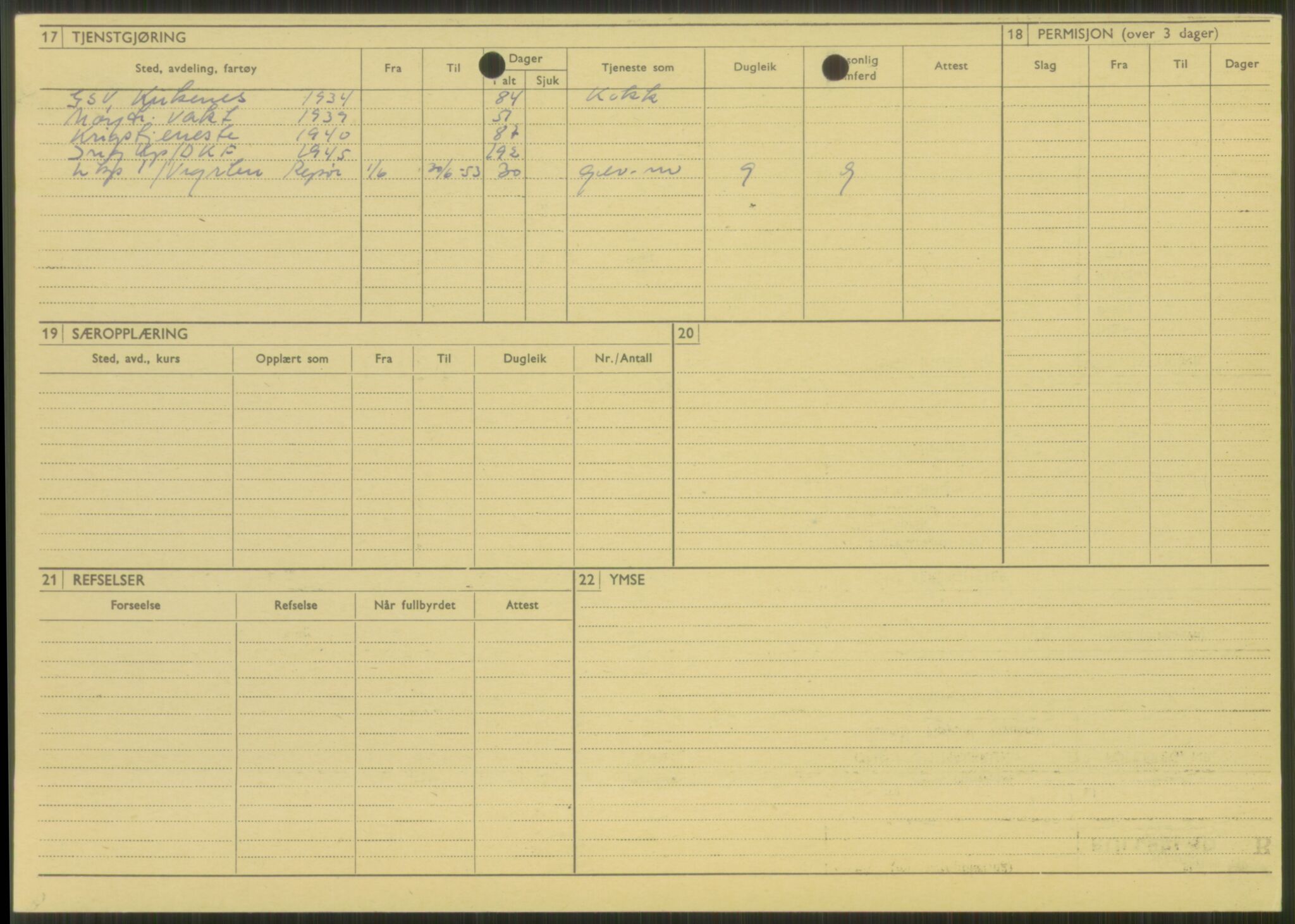 Forsvaret, Varanger bataljon, AV/RA-RAFA-2258/1/D/L0444: Rulleblad for menige født 1913-1914, 1913-1914, p. 17