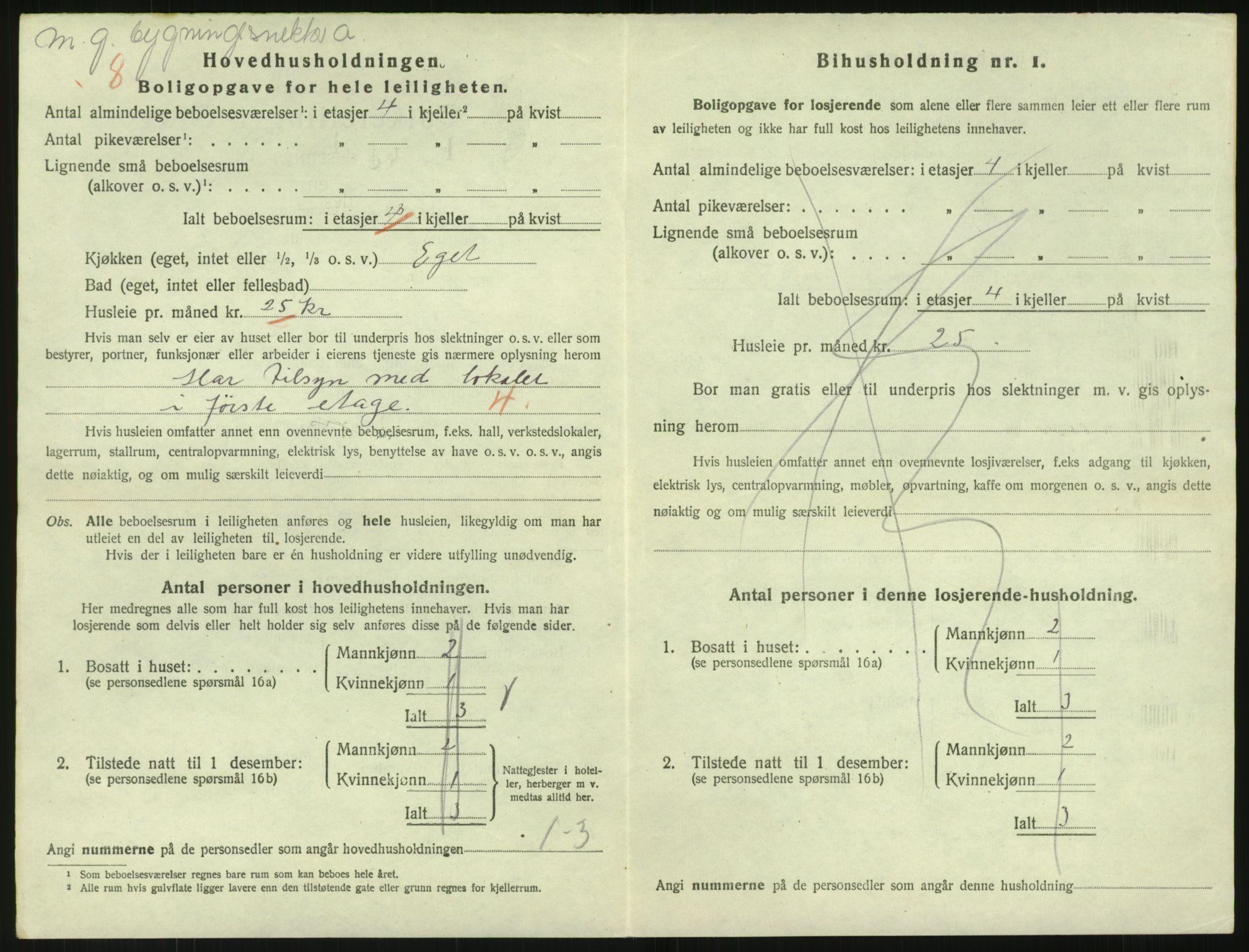 SAK, 1920 census for Arendal, 1920, p. 6793