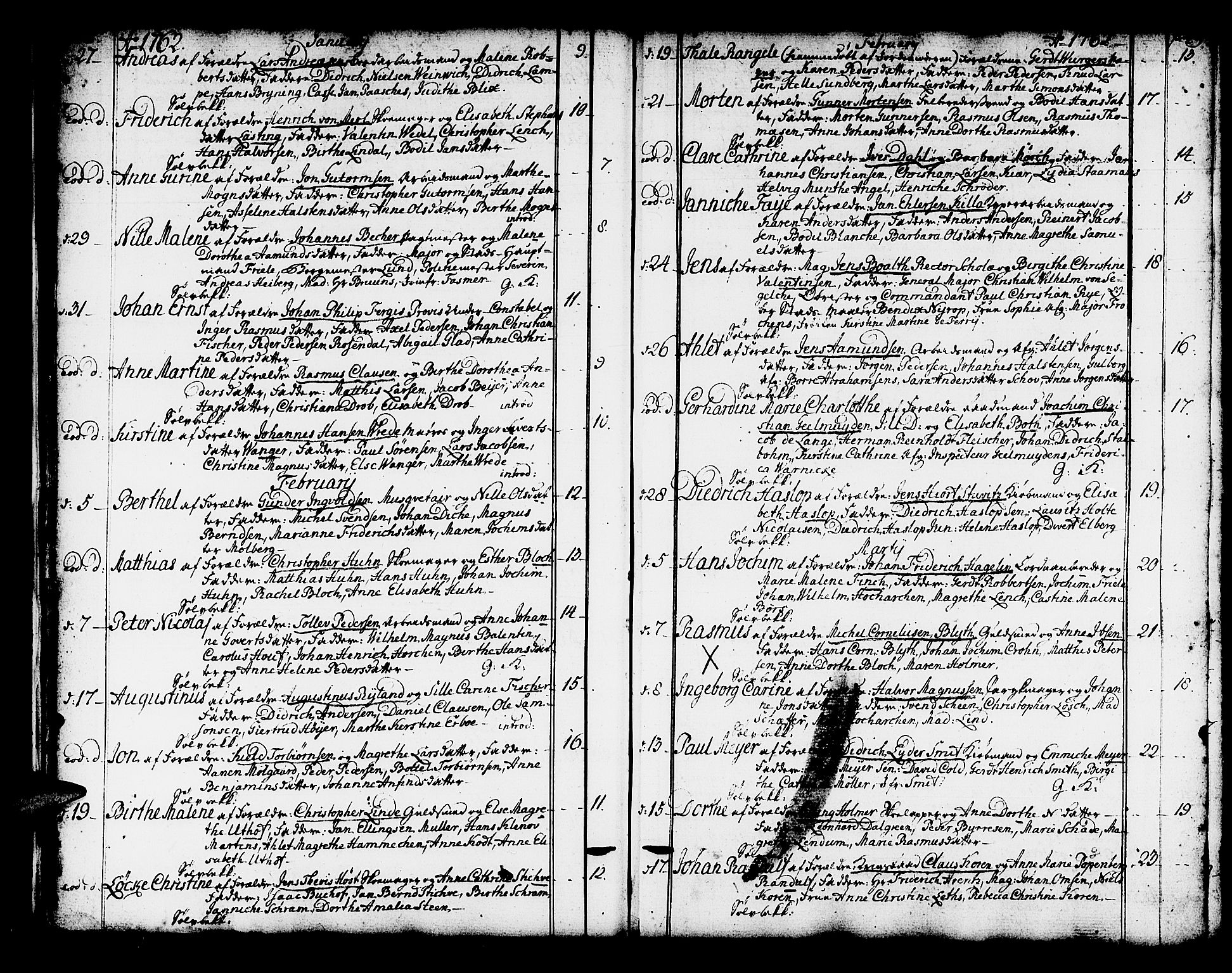 Domkirken sokneprestembete, SAB/A-74801/H/Haa/L0003: Parish register (official) no. A 3, 1758-1789, p. 48-49