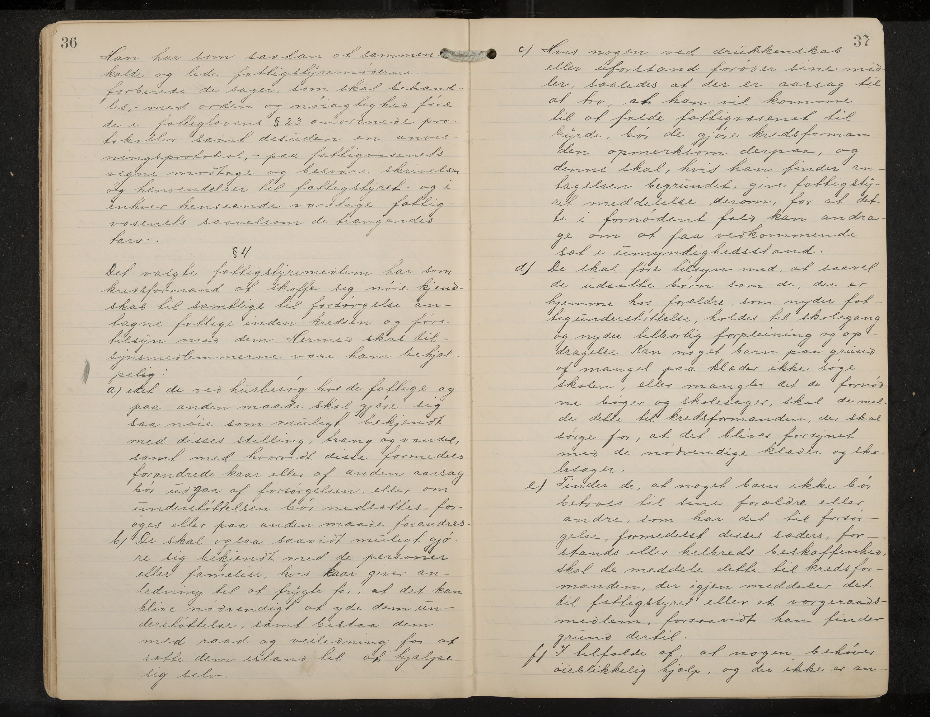 Nore formannskap og sentraladministrasjon, IKAK/0633021-2/A/Aa/L0001: Møtebok, 1901-1911, p. 36-37