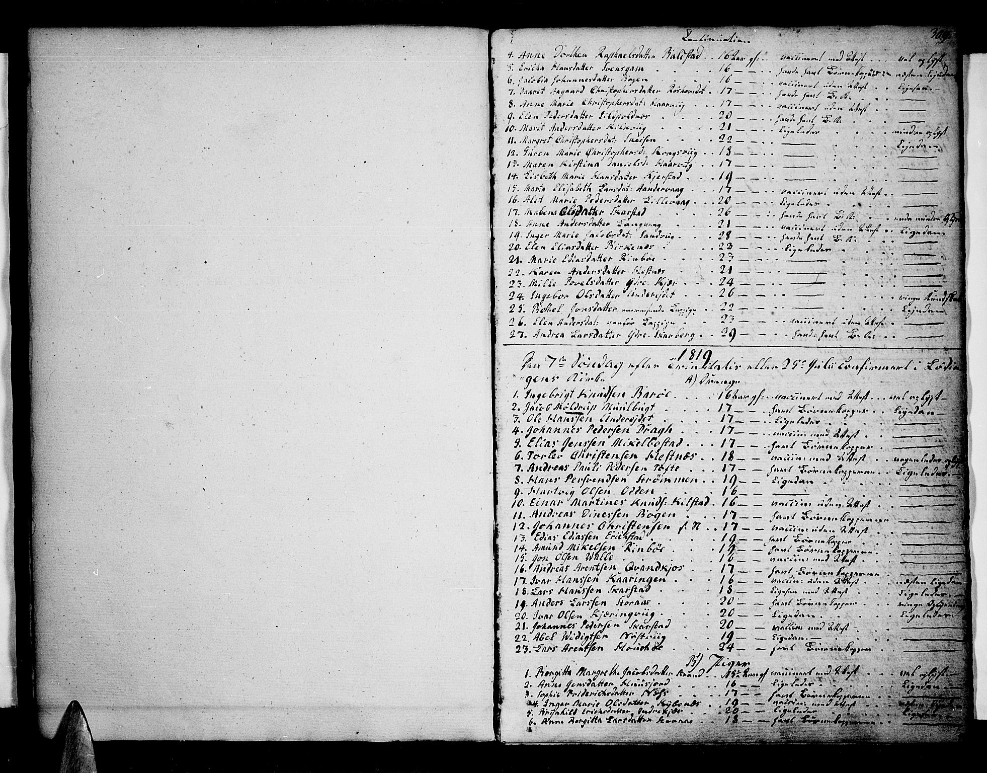 Ministerialprotokoller, klokkerbøker og fødselsregistre - Nordland, AV/SAT-A-1459/872/L1032: Parish register (official) no. 872A07, 1787-1840, p. 309