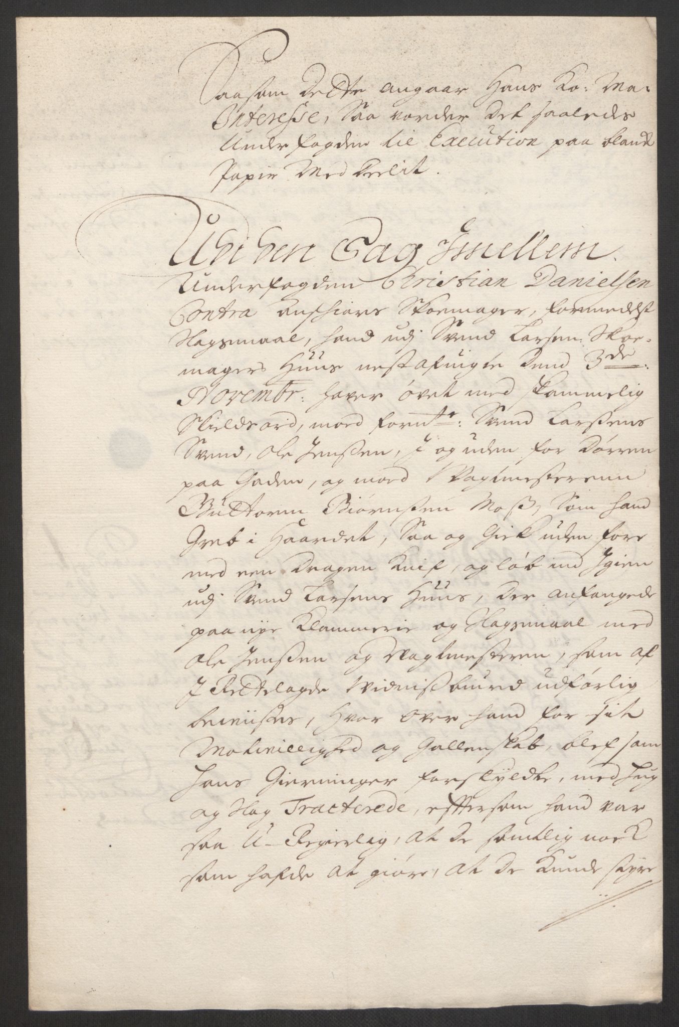 Rentekammeret inntil 1814, Reviderte regnskaper, Byregnskaper, AV/RA-EA-4066/R/Rm/L0285: [M18] Sikt og sakefall, 1681-1718, p. 129