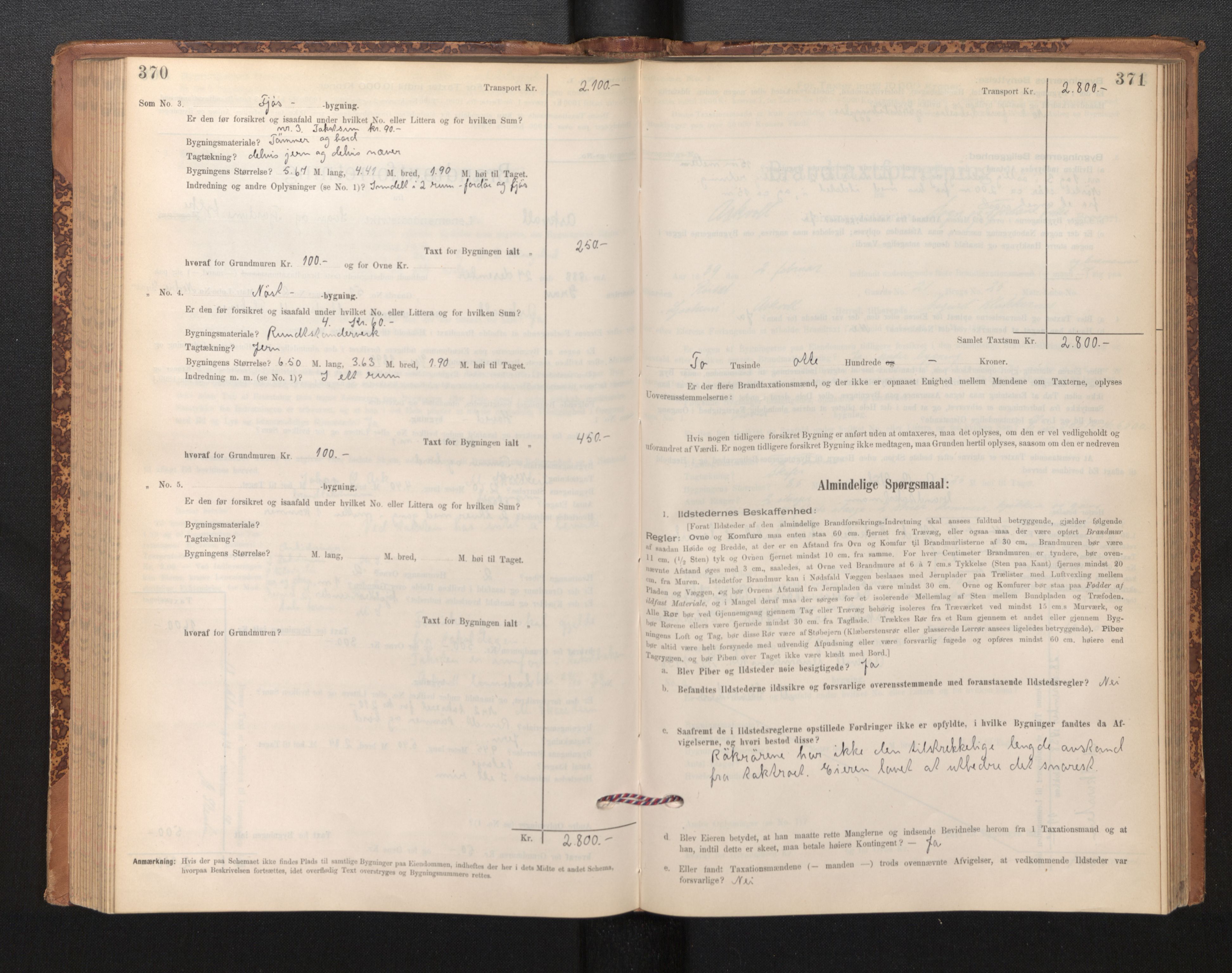 Lensmannen i Askvoll, SAB/A-26301/0012/L0004: Branntakstprotokoll, skjematakst og liste over branntakstmenn, 1895-1932, p. 370-371