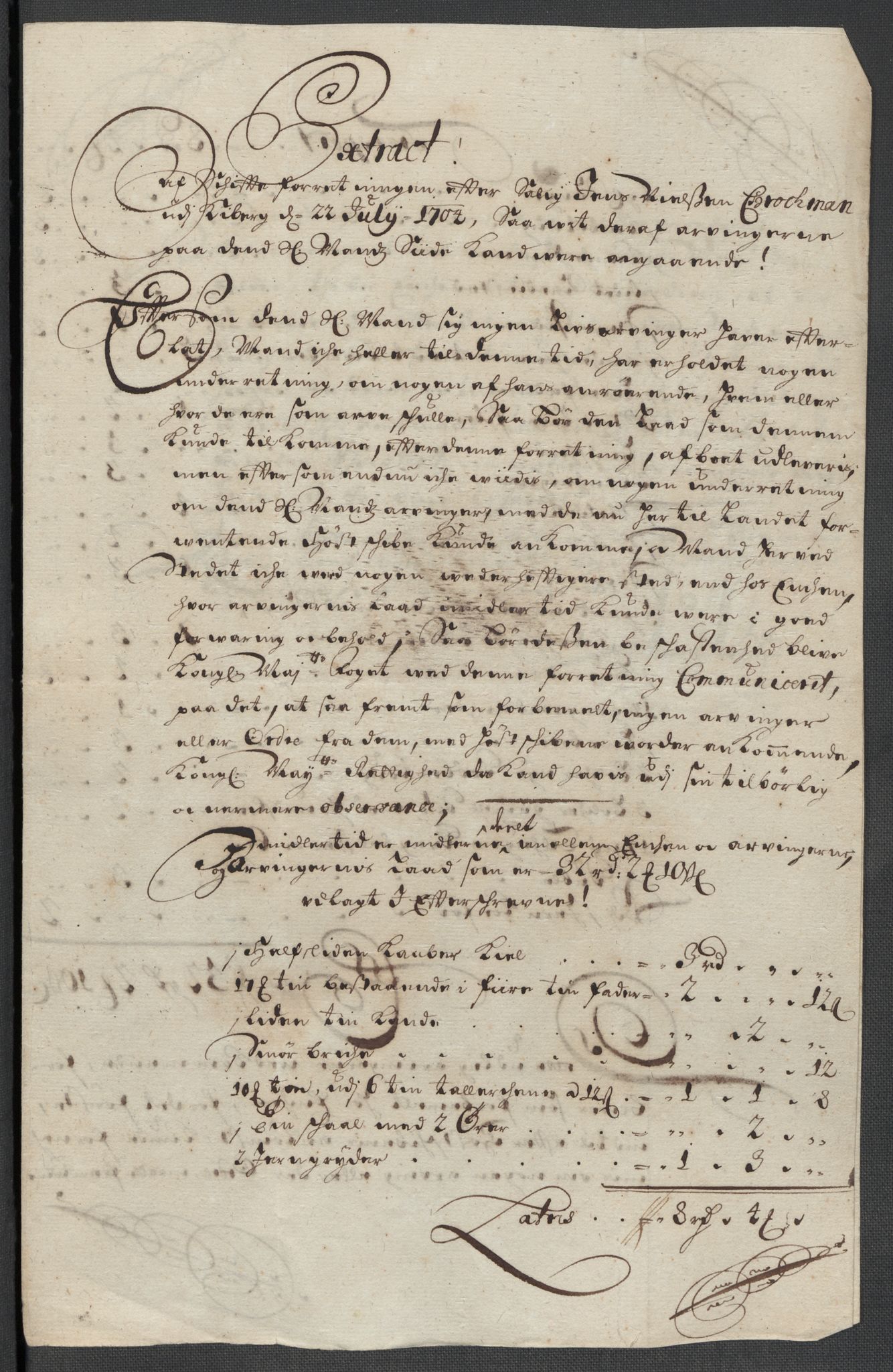 Rentekammeret inntil 1814, Reviderte regnskaper, Fogderegnskap, RA/EA-4092/R69/L4853: Fogderegnskap Finnmark/Vardøhus, 1705-1706, p. 105