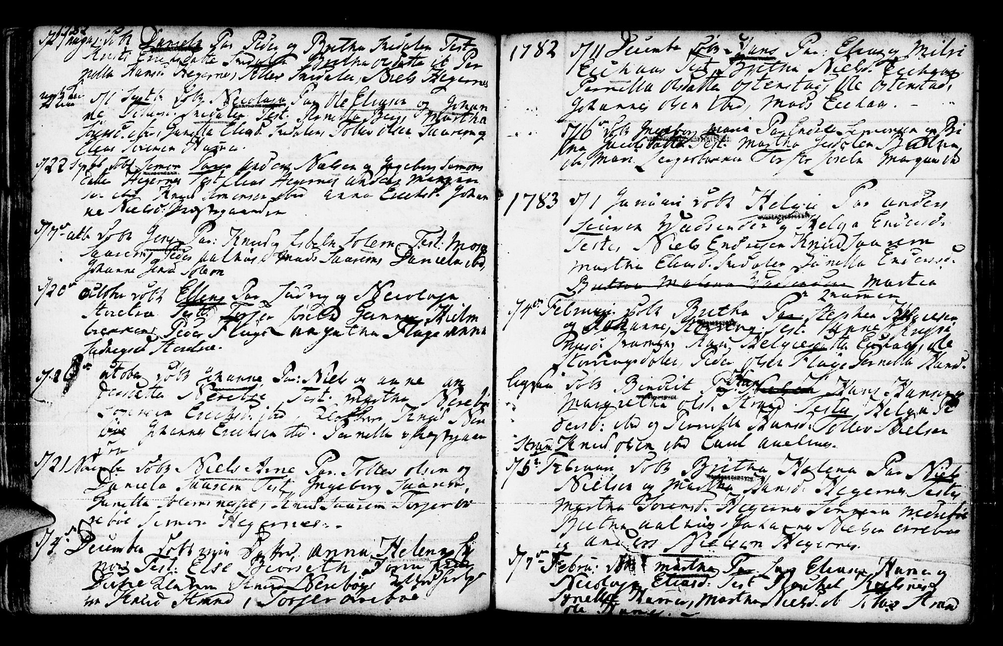 Jølster sokneprestembete, SAB/A-80701/H/Haa/Haaa/L0003: Parish register (official) no. A 3, 1748-1789, p. 181