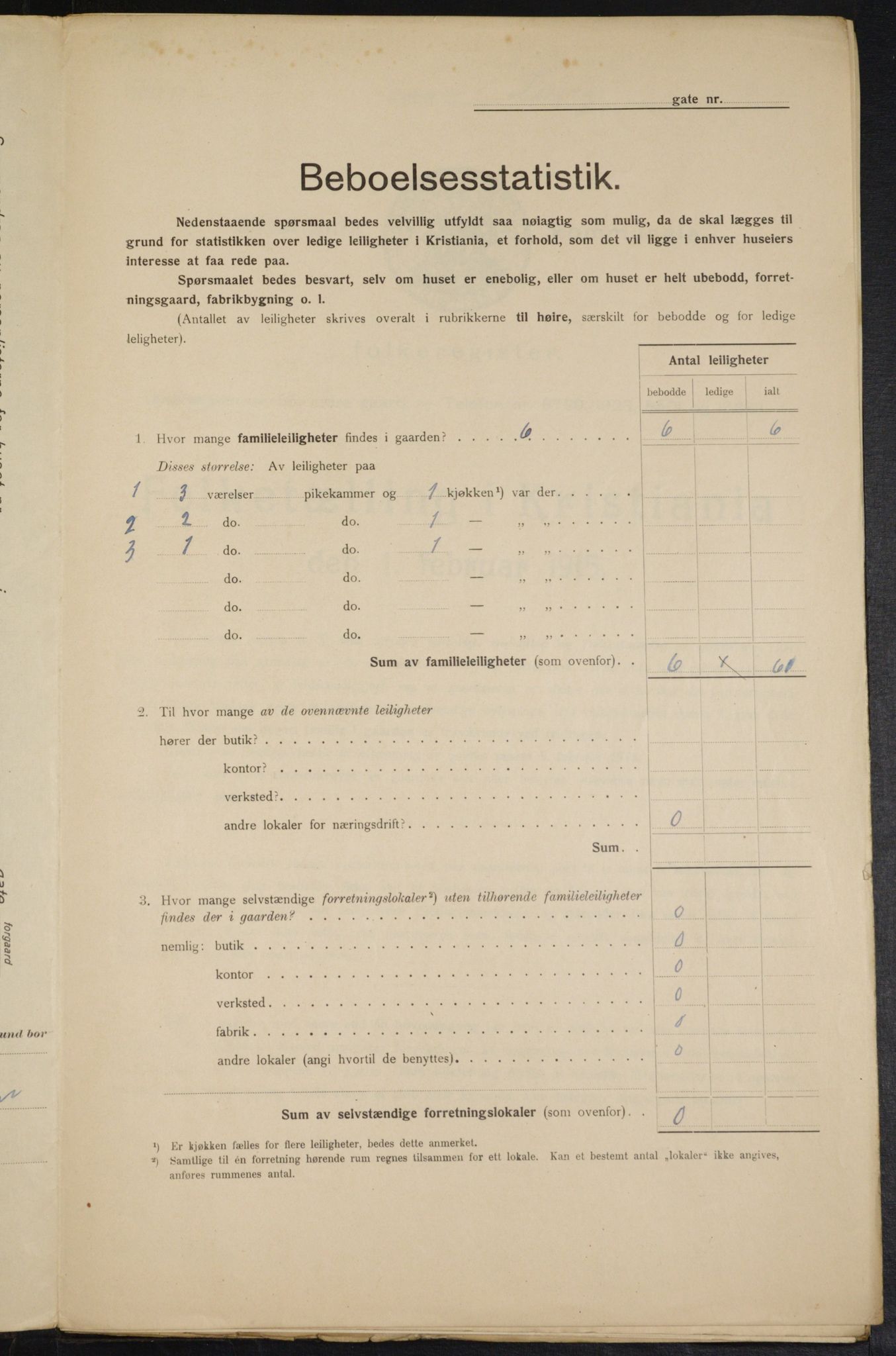 OBA, Municipal Census 1915 for Kristiania, 1915, p. 55936