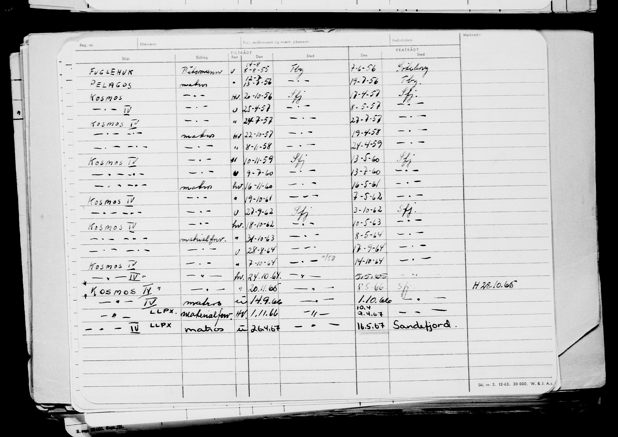 Direktoratet for sjømenn, AV/RA-S-3545/G/Gb/L0138: Hovedkort, 1916, p. 785