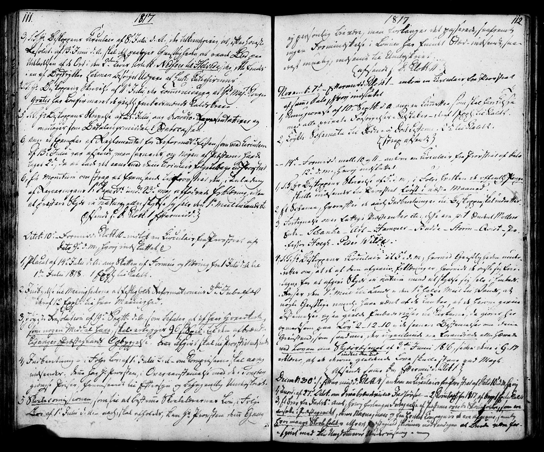 Sem kirkebøker, AV/SAKO-A-5/F/Fa/L0003: Parish register (official) no. I 3, 1799-1814, p. 111-112