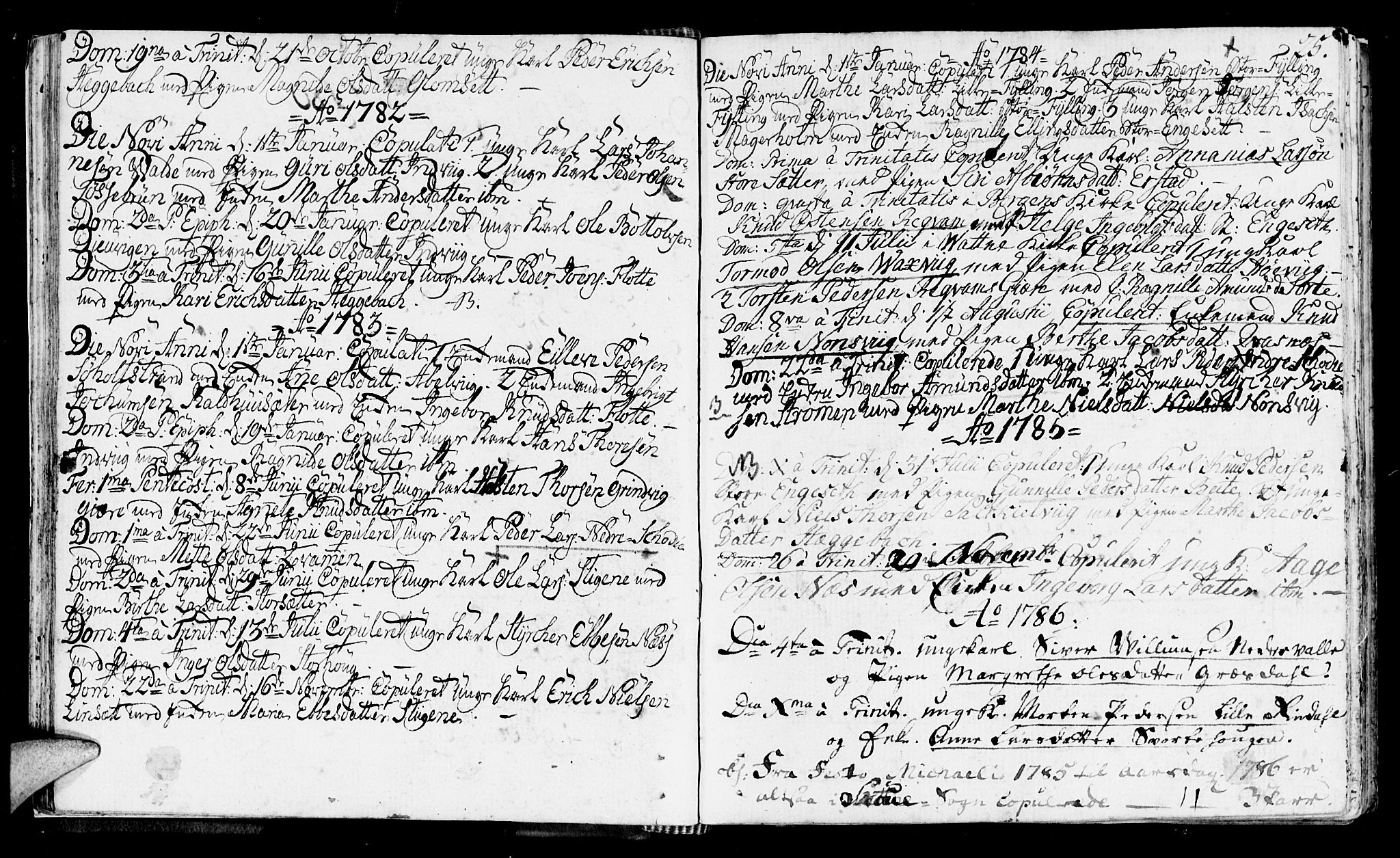 Ministerialprotokoller, klokkerbøker og fødselsregistre - Møre og Romsdal, SAT/A-1454/524/L0350: Parish register (official) no. 524A02, 1780-1817, p. 25