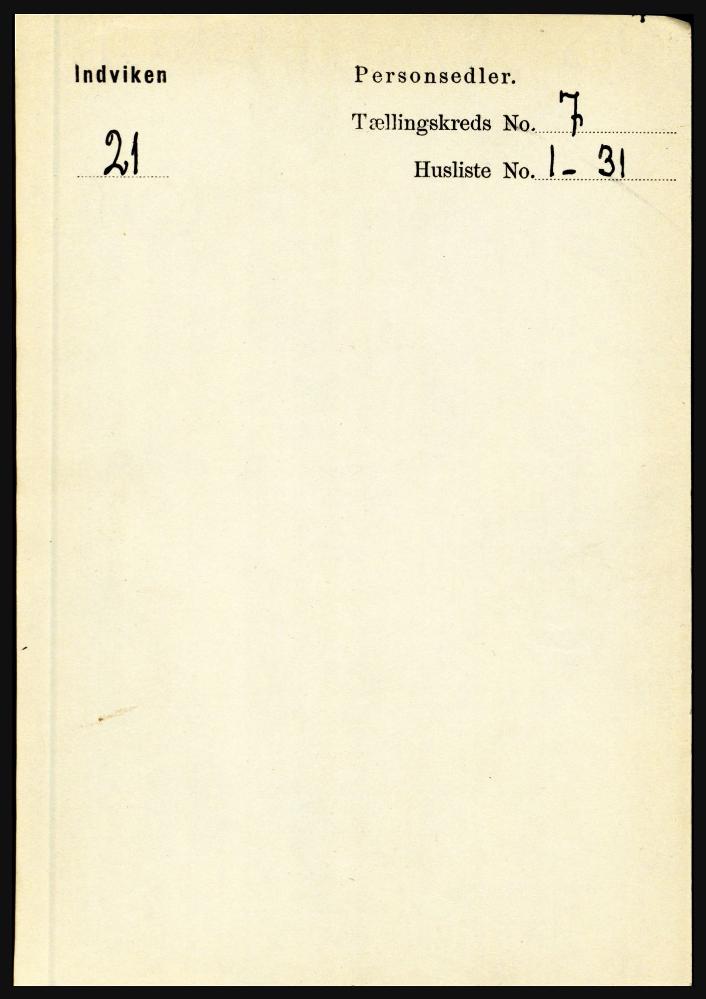 RA, 1891 census for 1447 Innvik, 1891, p. 2692