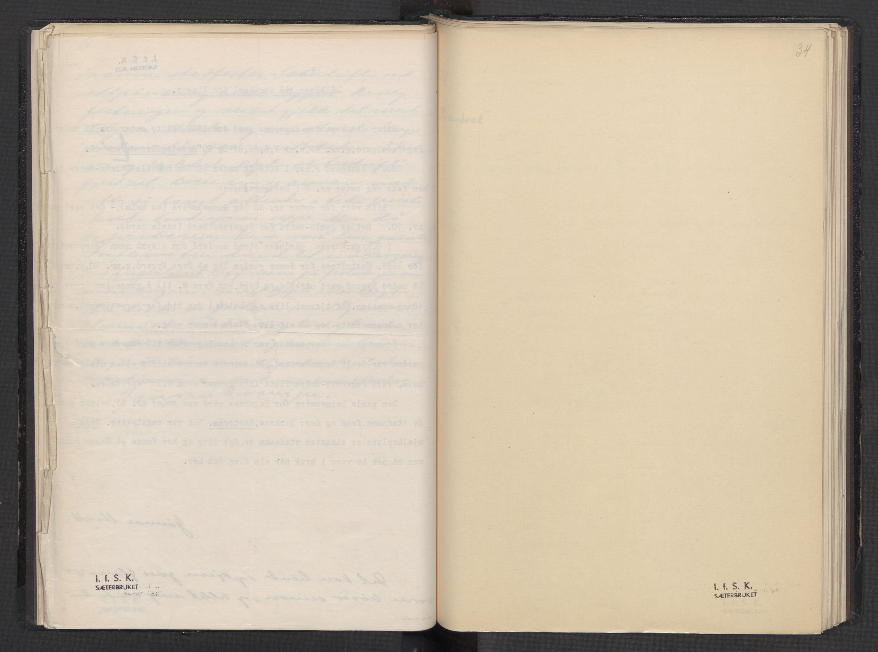 Instituttet for sammenlignende kulturforskning, AV/RA-PA-0424/F/Fc/L0003/0001: Eske B3: / Hedmark (perm IV), 1934-1935, p. 34