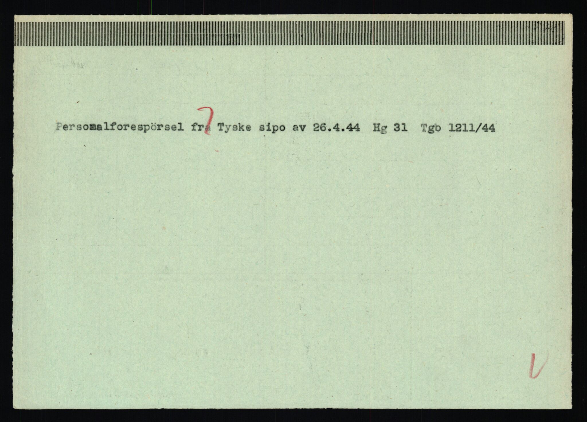 Statspolitiet - Hovedkontoret / Osloavdelingen, AV/RA-S-1329/C/Ca/L0012: Oanæs - Quistgaard	, 1943-1945, p. 2085