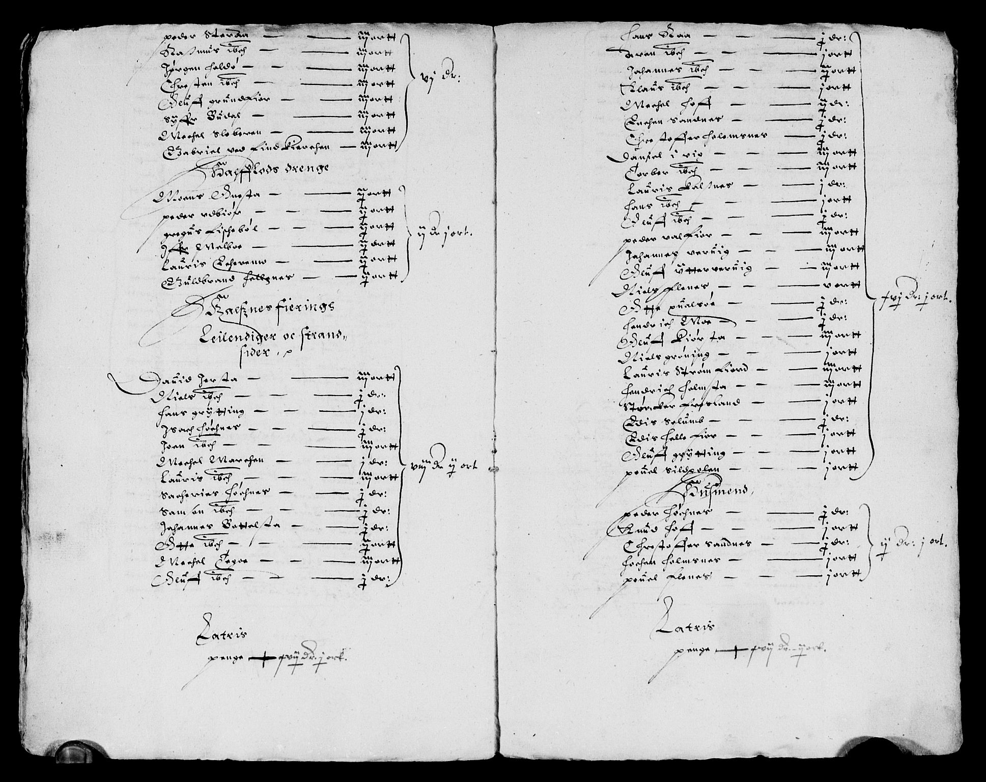 Rentekammeret inntil 1814, Reviderte regnskaper, Lensregnskaper, AV/RA-EA-5023/R/Rb/Rbz/L0023: Nordlandenes len, 1630-1632
