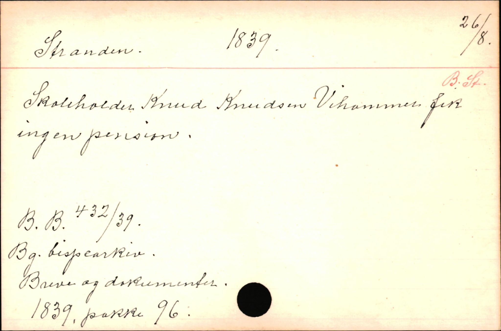 Haugen, Johannes - lærer, AV/SAB-SAB/PA-0036/01/L0001: Om klokkere og lærere, 1521-1904, p. 11047
