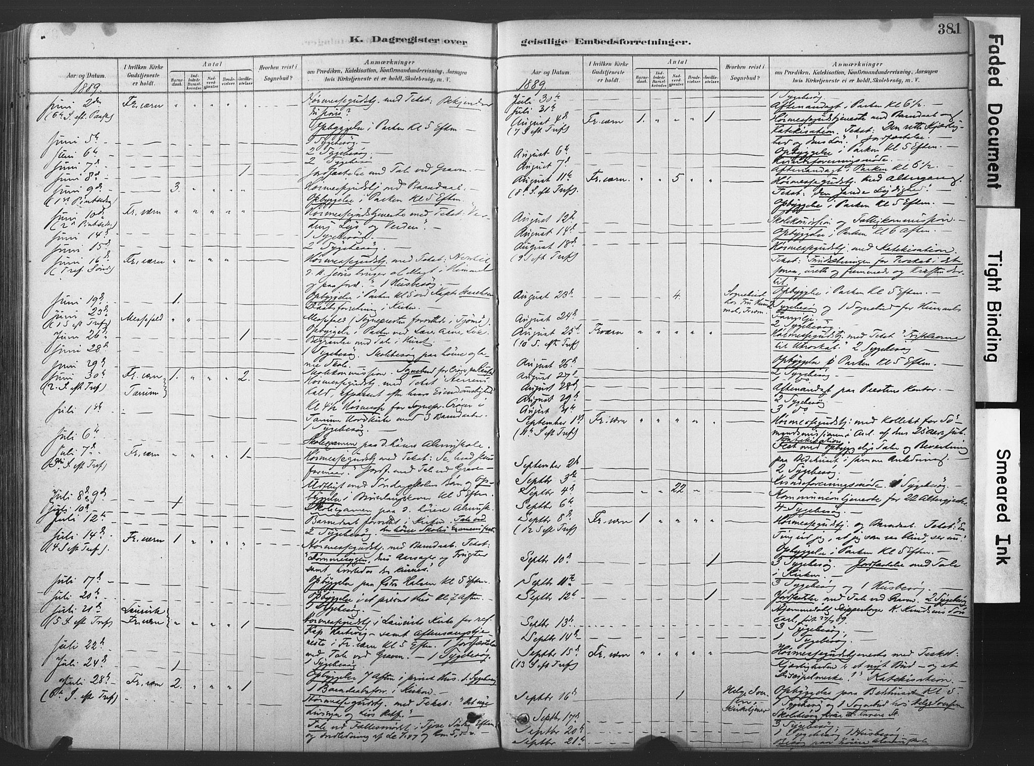 Stavern kirkebøker, SAKO/A-318/F/Fa/L0008: Parish register (official) no. 8, 1878-1905, p. 381