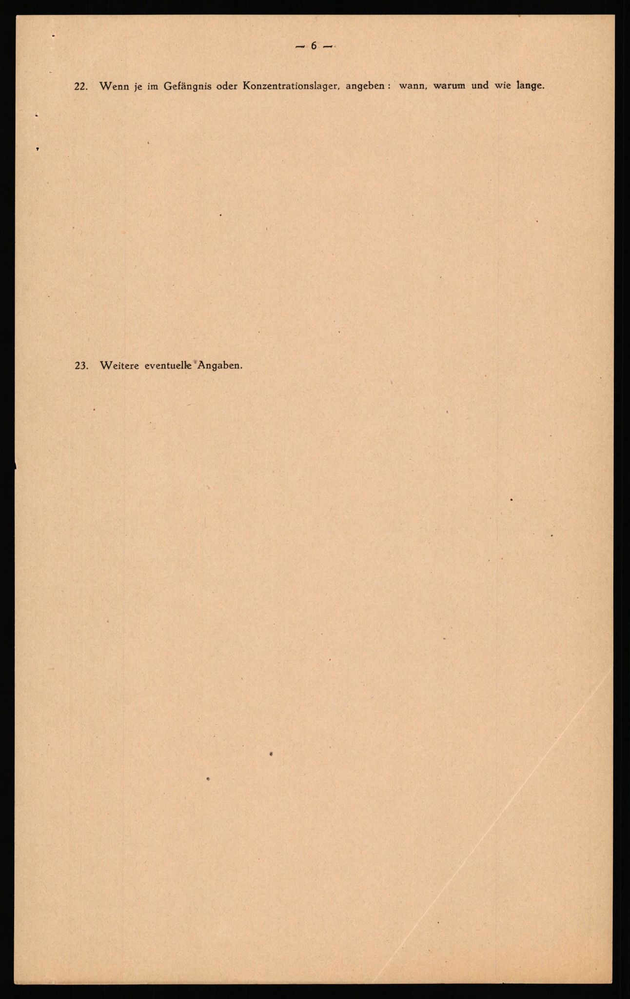 Forsvaret, Forsvarets overkommando II, RA/RAFA-3915/D/Db/L0039: CI Questionaires. Tyske okkupasjonsstyrker i Norge. Østerrikere., 1945-1946, p. 258