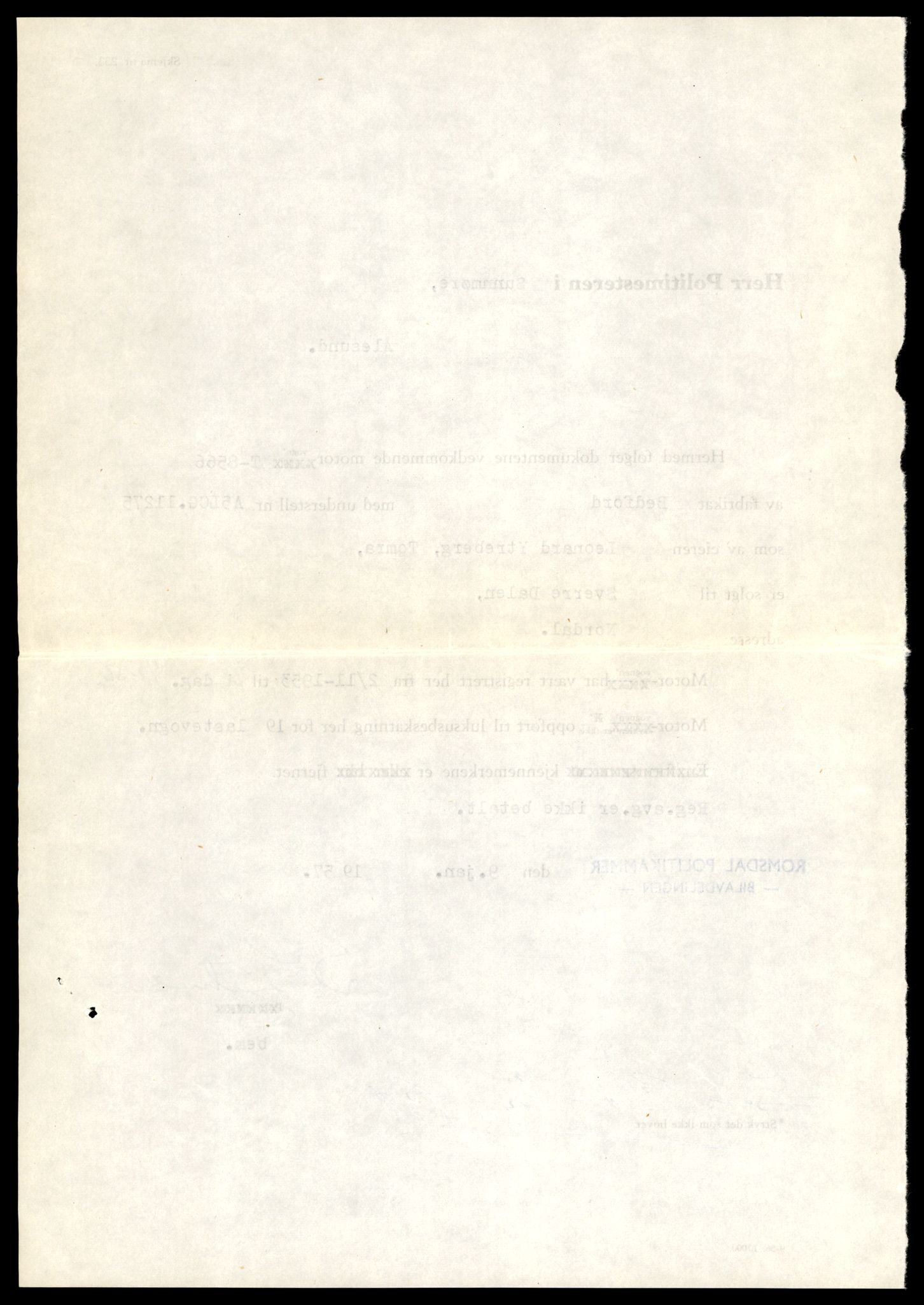 Møre og Romsdal vegkontor - Ålesund trafikkstasjon, AV/SAT-A-4099/F/Fe/L0033: Registreringskort for kjøretøy T 12151 - T 12474, 1927-1998, p. 1534