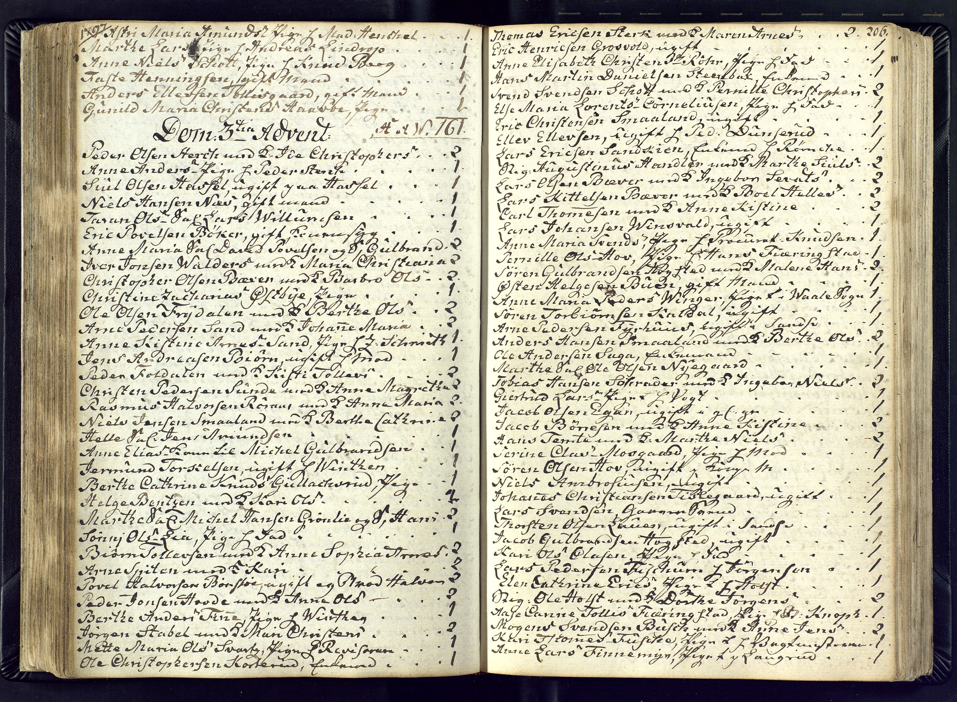 Kongsberg kirkebøker, AV/SAKO-A-22/M/Ma/L0012: Communicants register no. 12, 1794-1800, p. 206