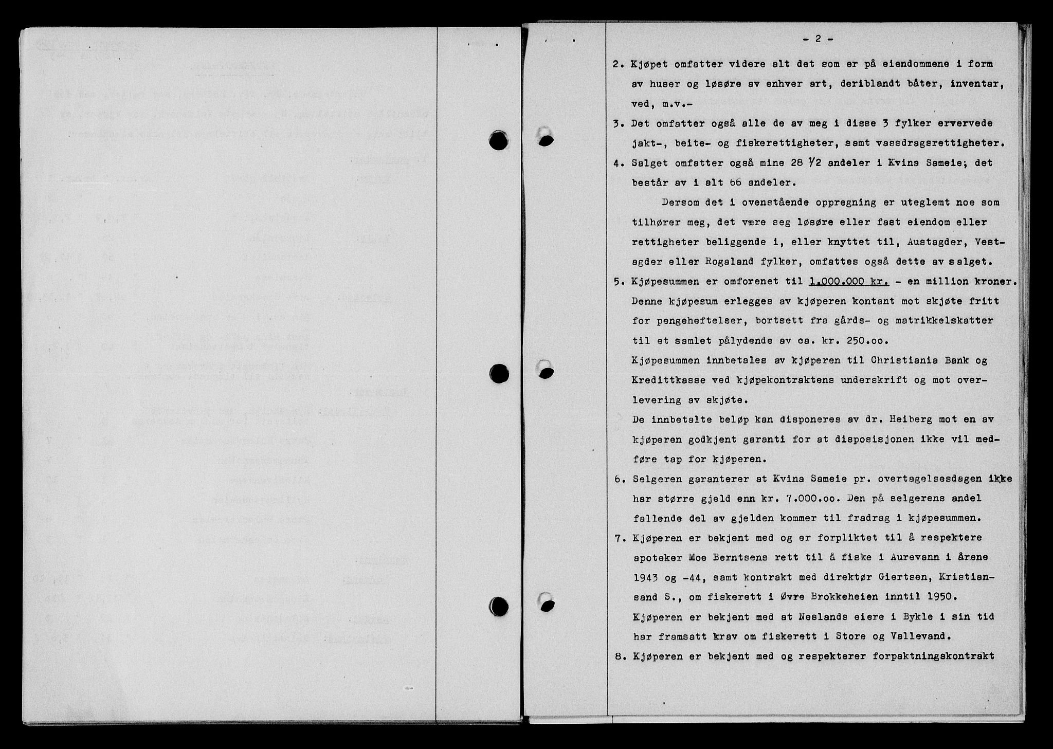 Flekkefjord sorenskriveri, SAK/1221-0001/G/Gb/Gba/L0058: Mortgage book no. A-6, 1942-1944, Diary no: : 660/1943
