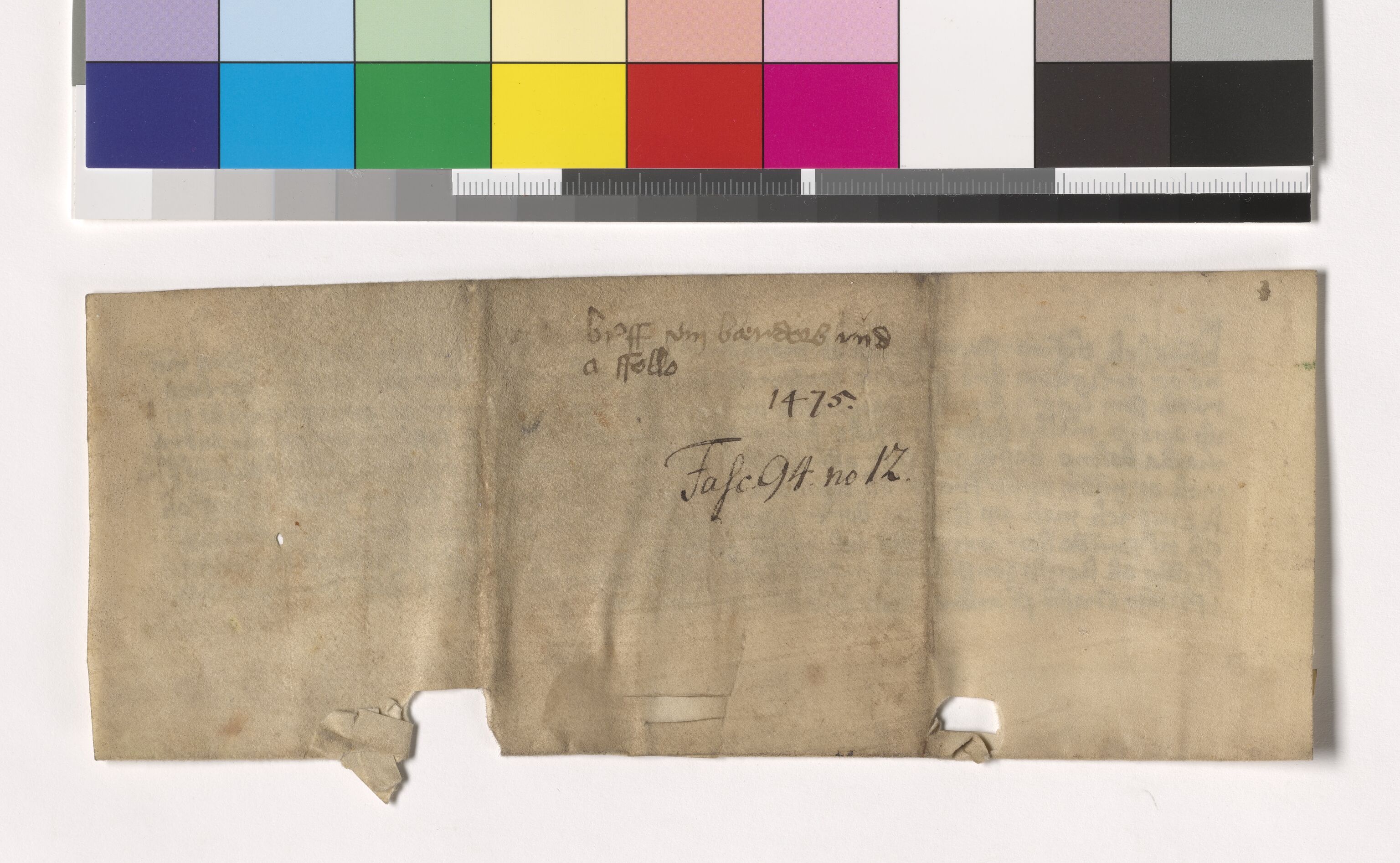 Riksarkivets diplomsamling, AV/RA-EA-5965/F05/L0228: NRA AM fasc. 94 nr. 8-13, 1474-1475, p. 9