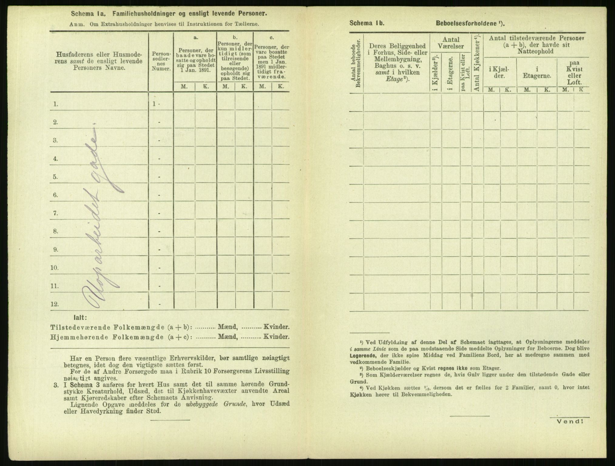 RA, 1891 census for 0301 Kristiania, 1891, p. 93481