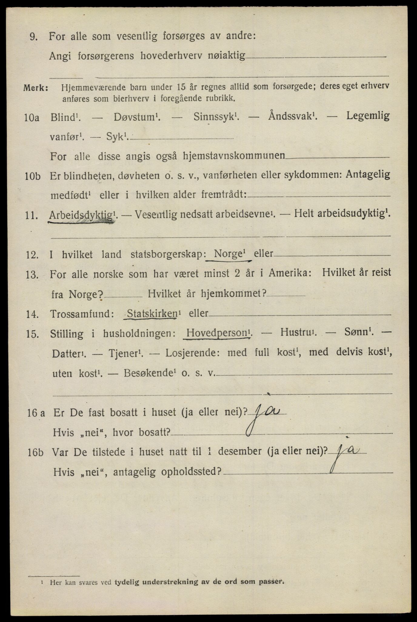 SAO, 1920 census for Nittedal, 1920, p. 6731