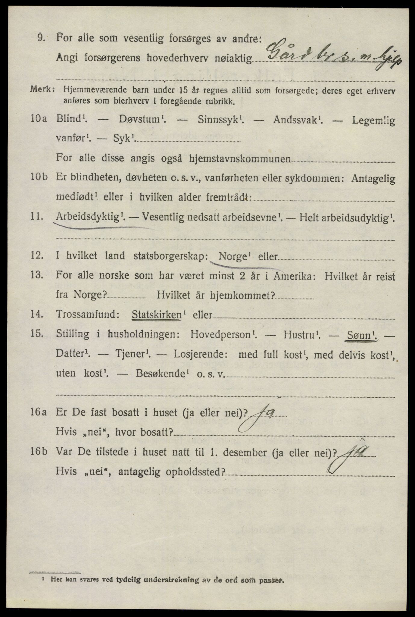 SAO, 1920 census for Eidsberg, 1920, p. 12500